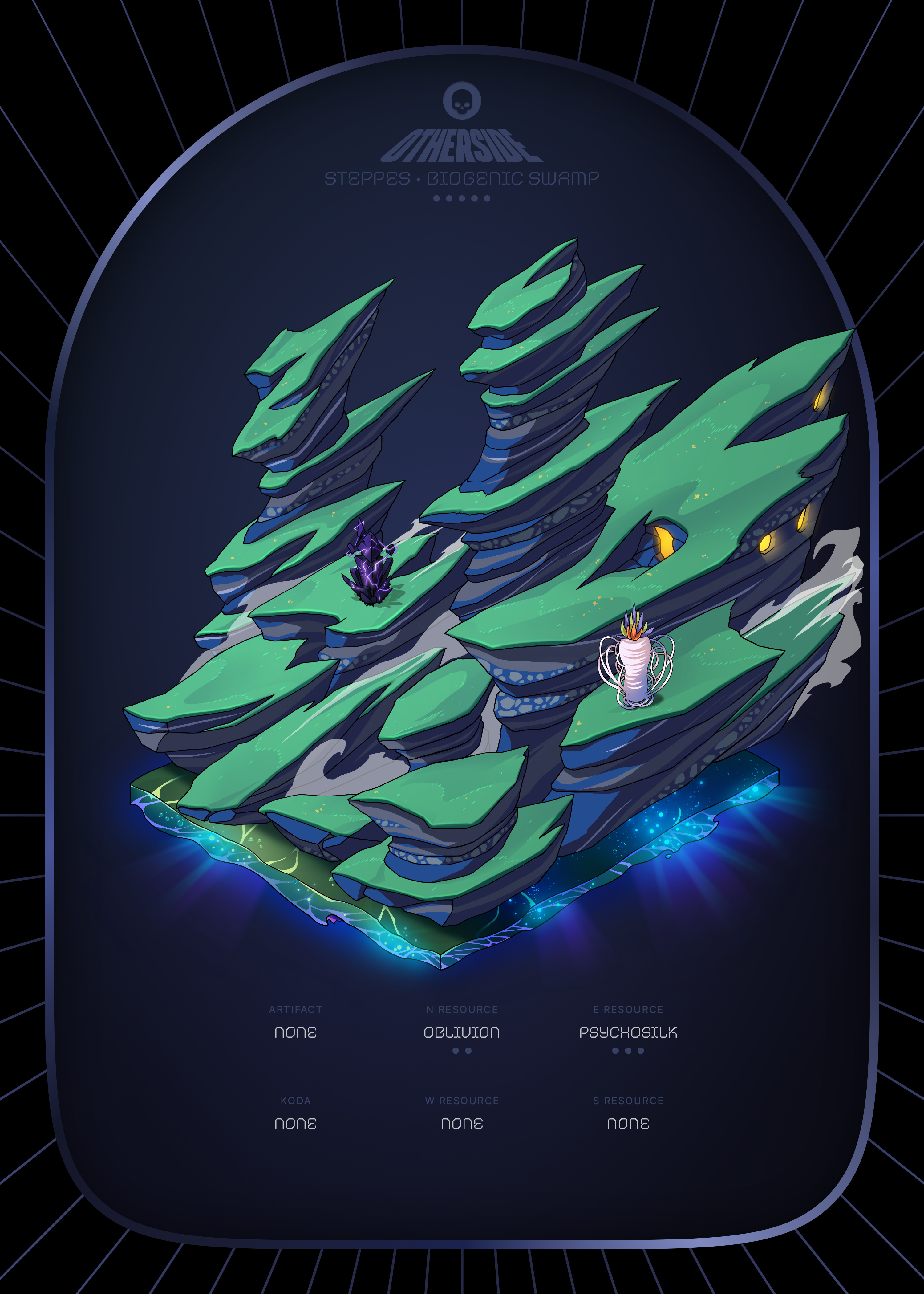 Otherdeed #7276 — Steppes