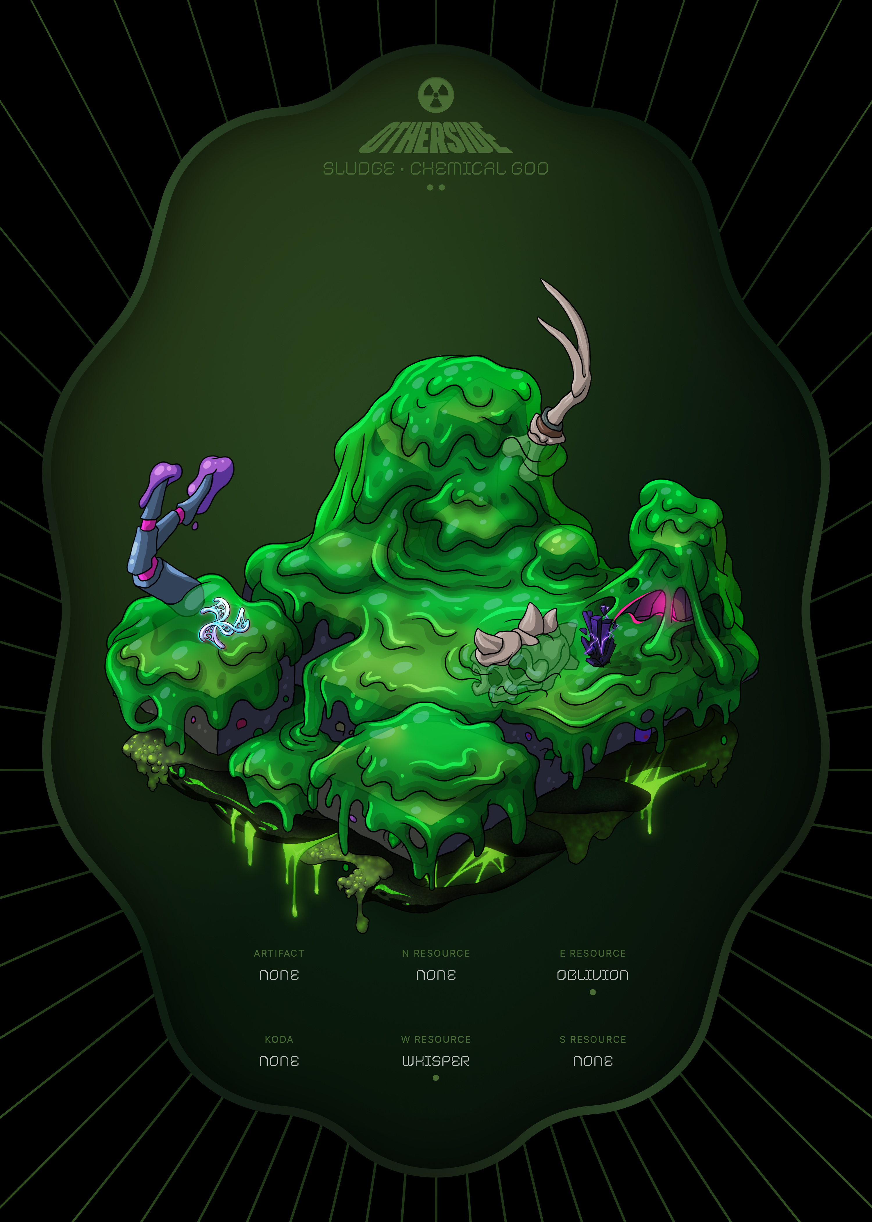 Otherdeed #23861 — Sludge