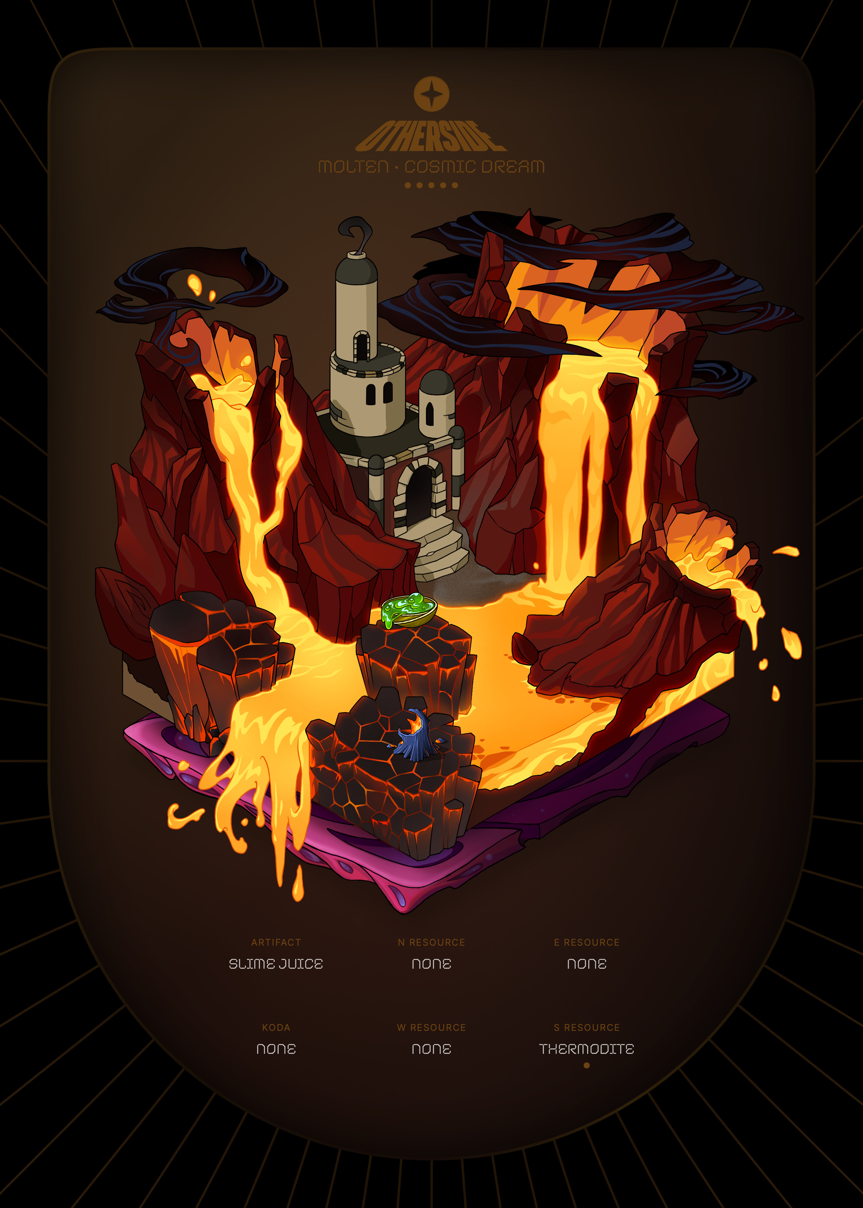 Otherdeed #35329 — Molten