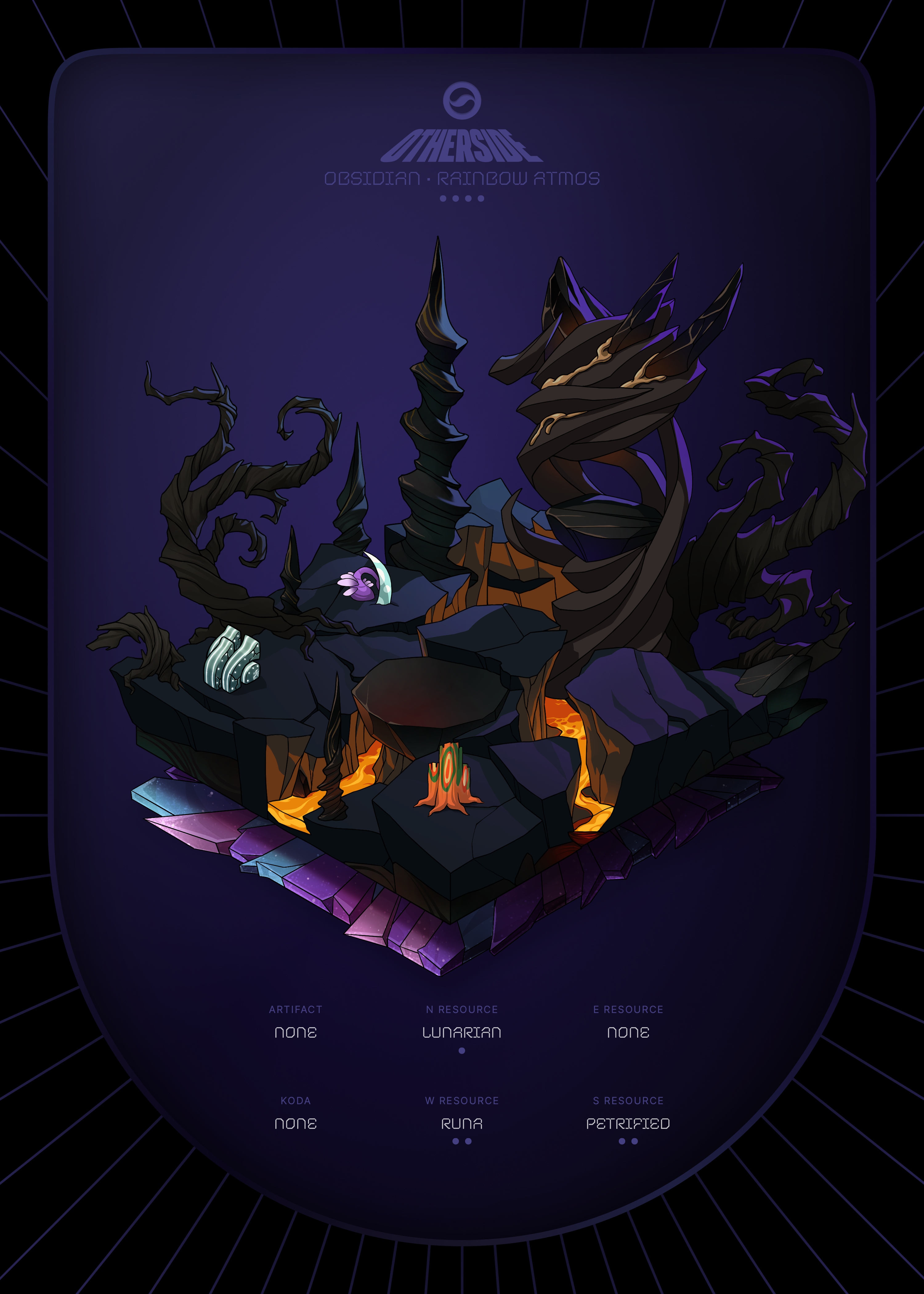 Otherdeed #70163 — Obsidian