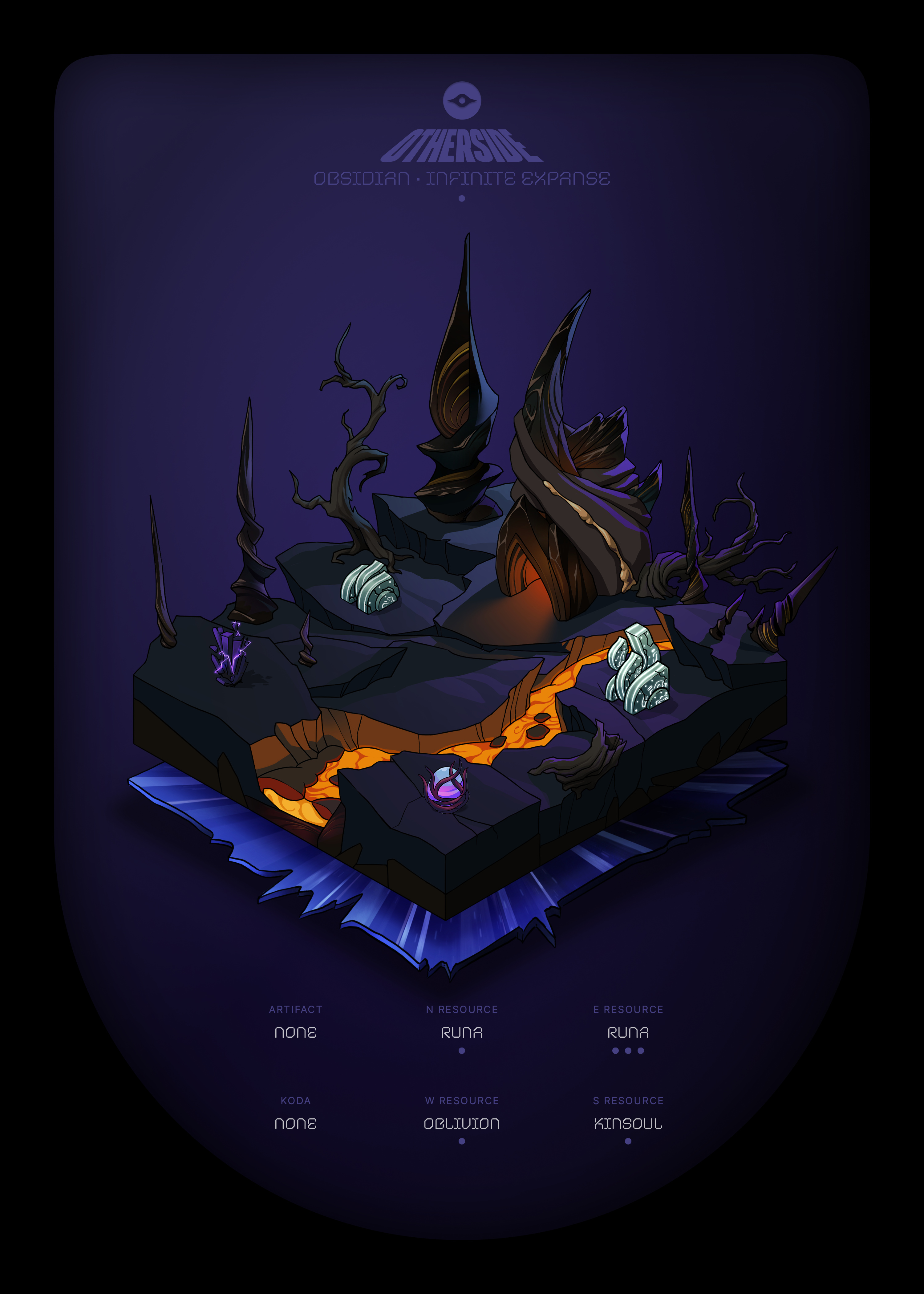 Otherdeed #42326 — Obsidian