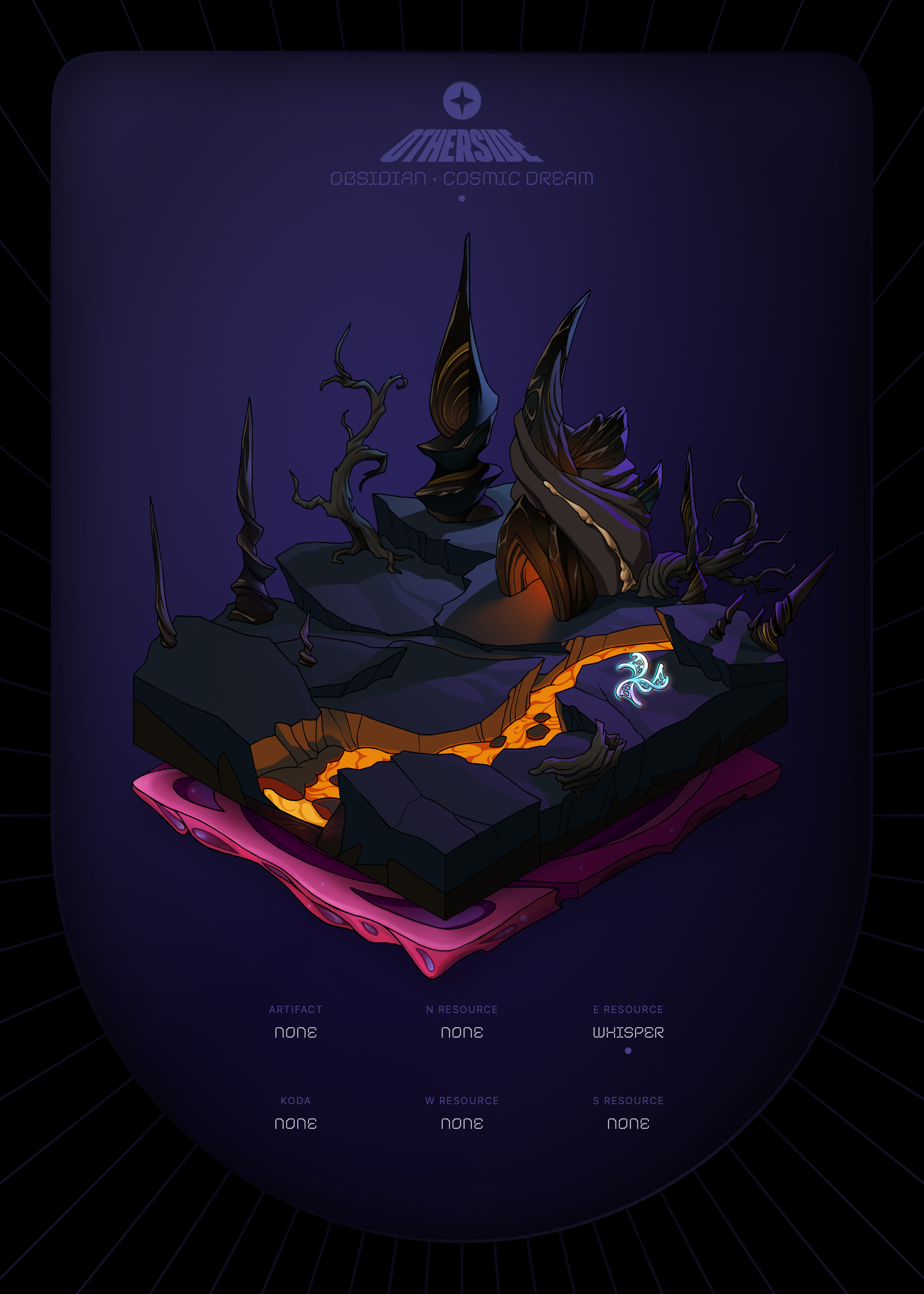 Otherdeed #32635 — Obsidian