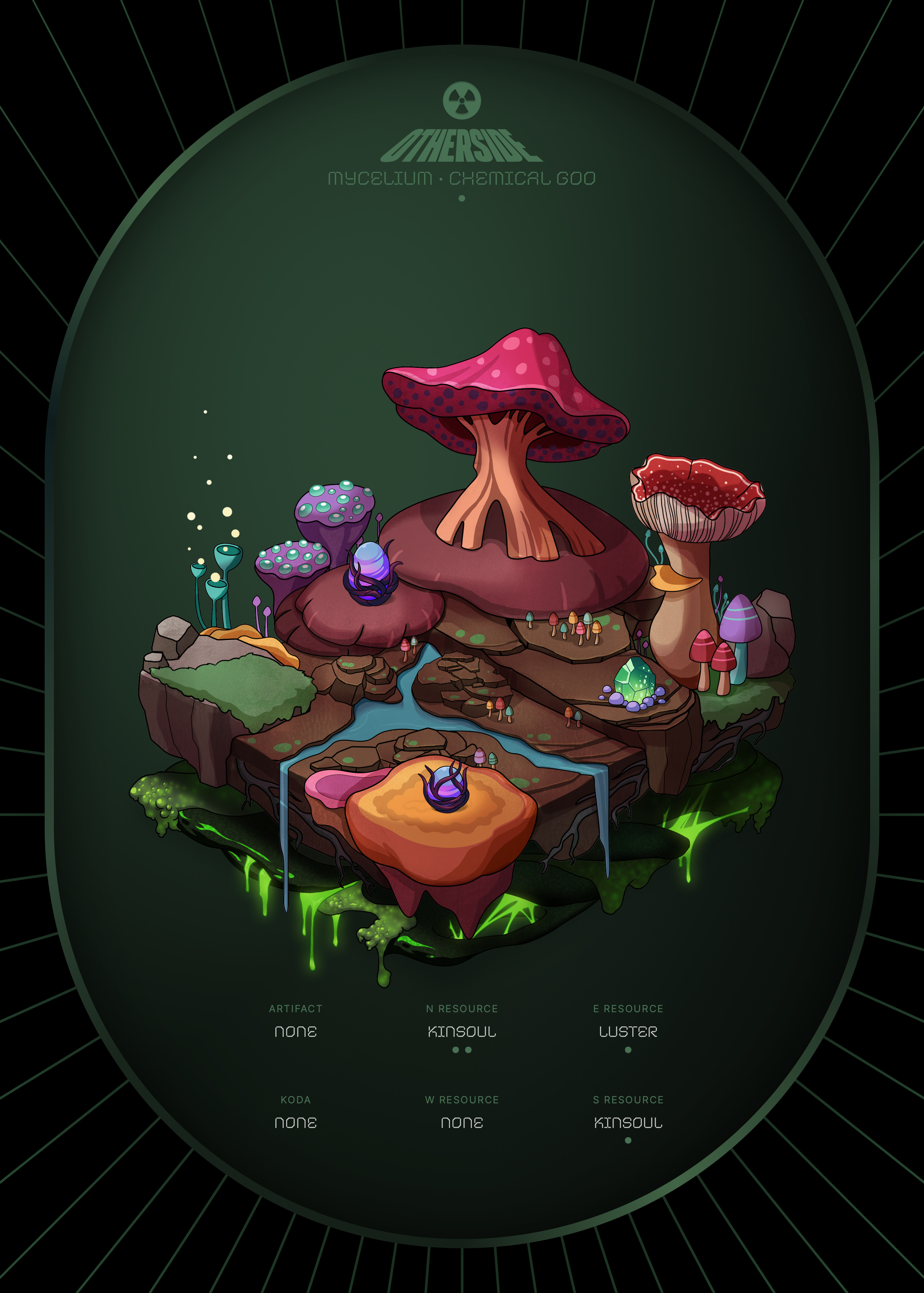 Otherdeed #23593 — Mycelium