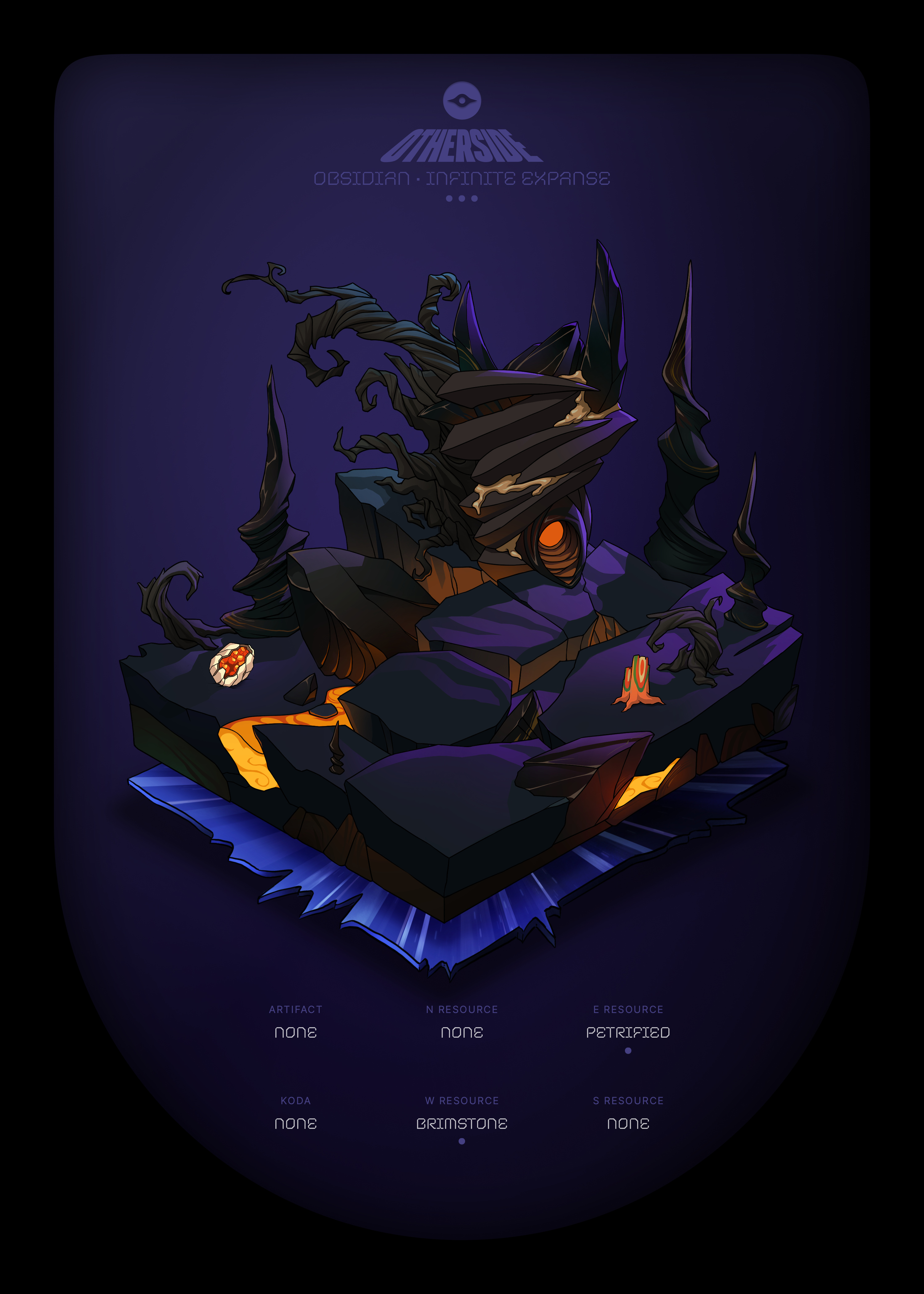 Otherdeed #47244 — Obsidian