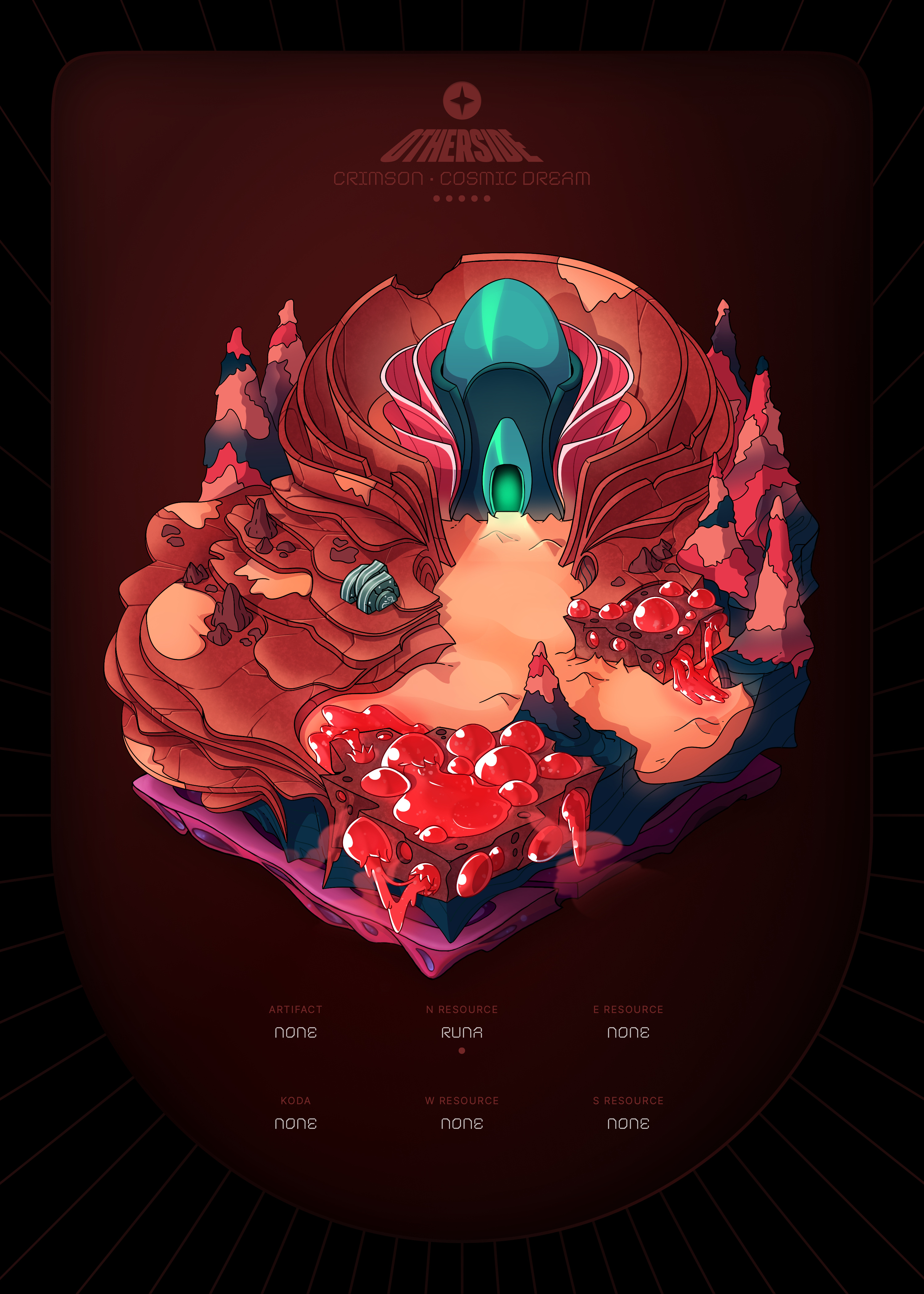 Otherdeed #87489 — Crimson