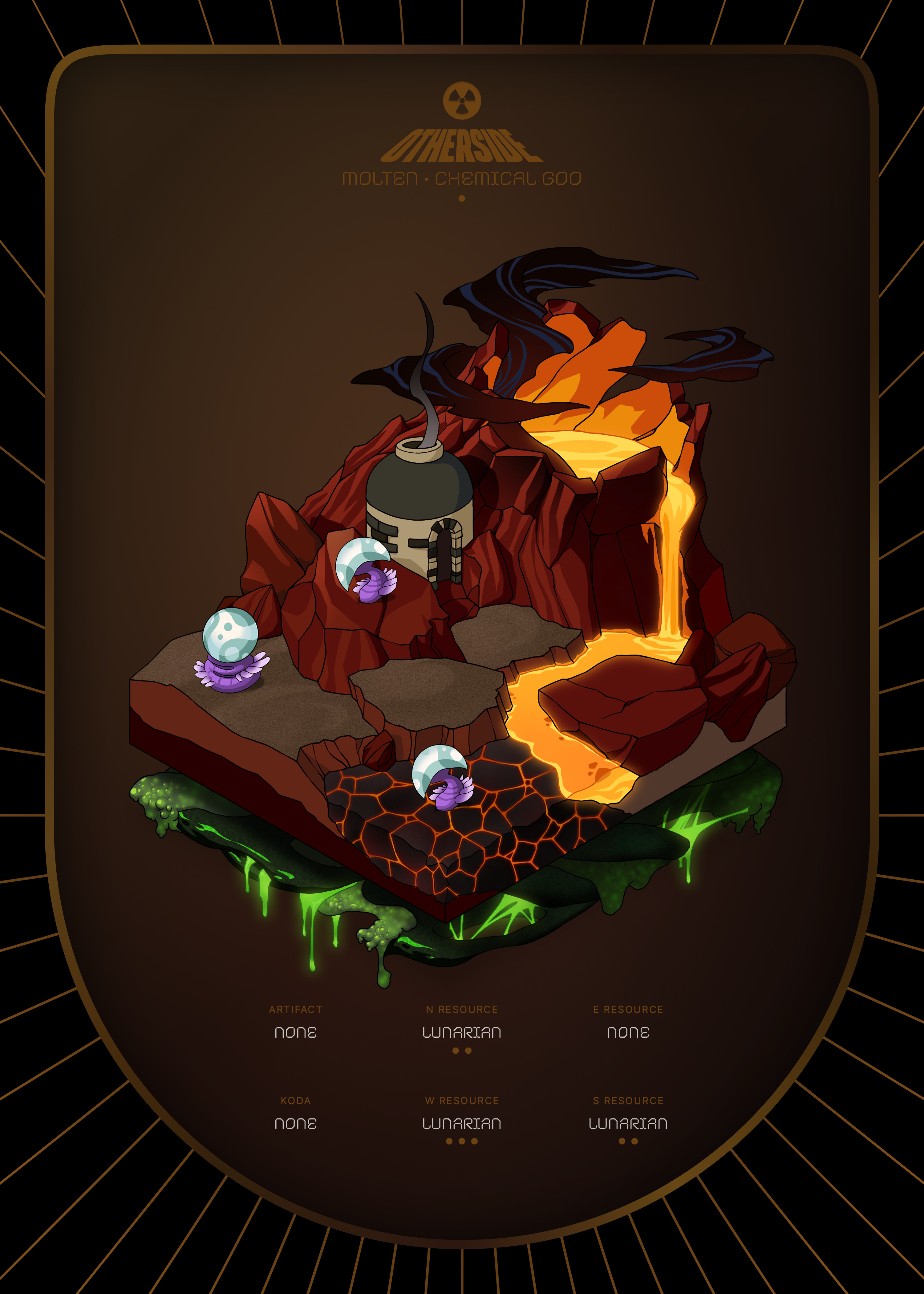 Otherdeed #26142 — Molten