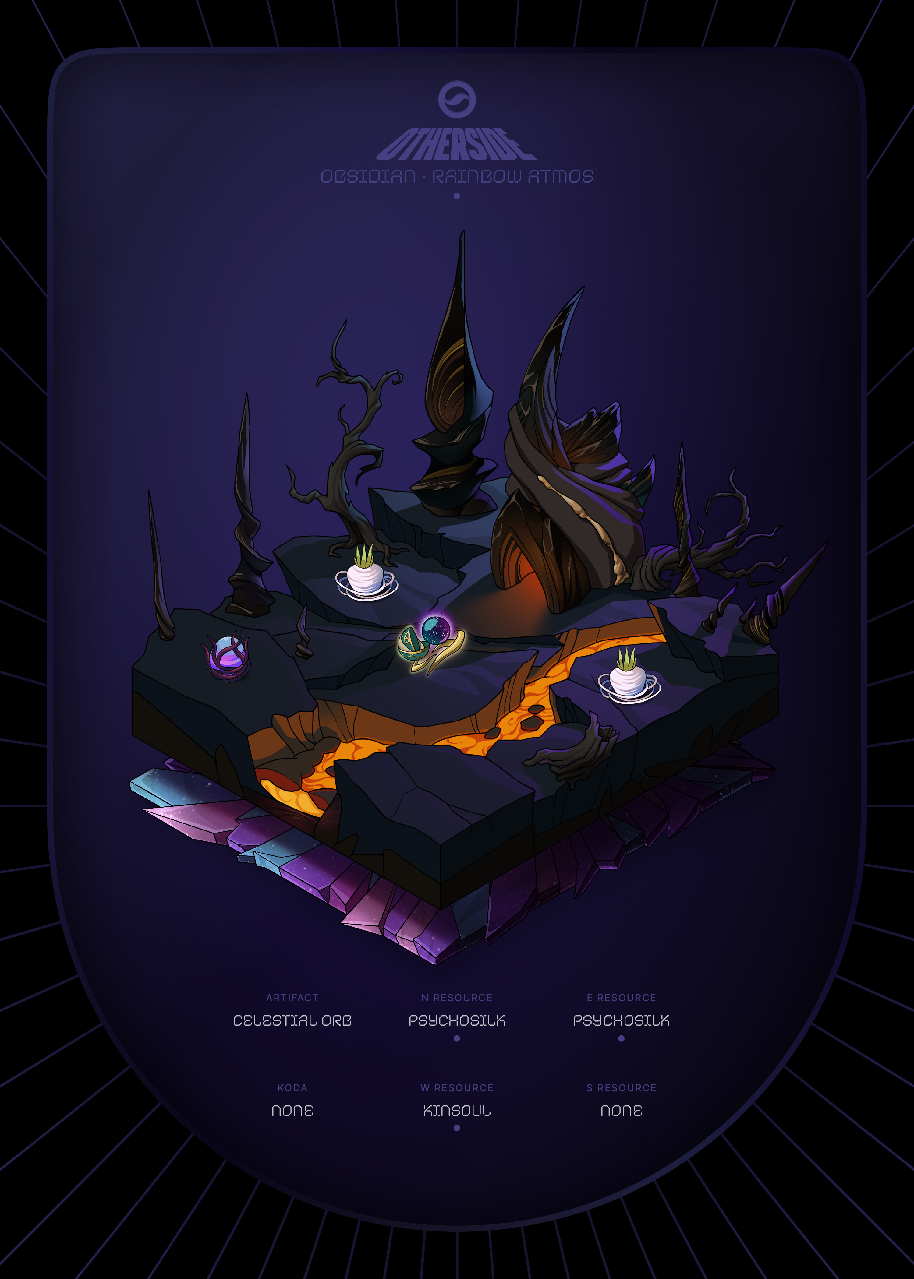 Otherdeed #77504 — Obsidian