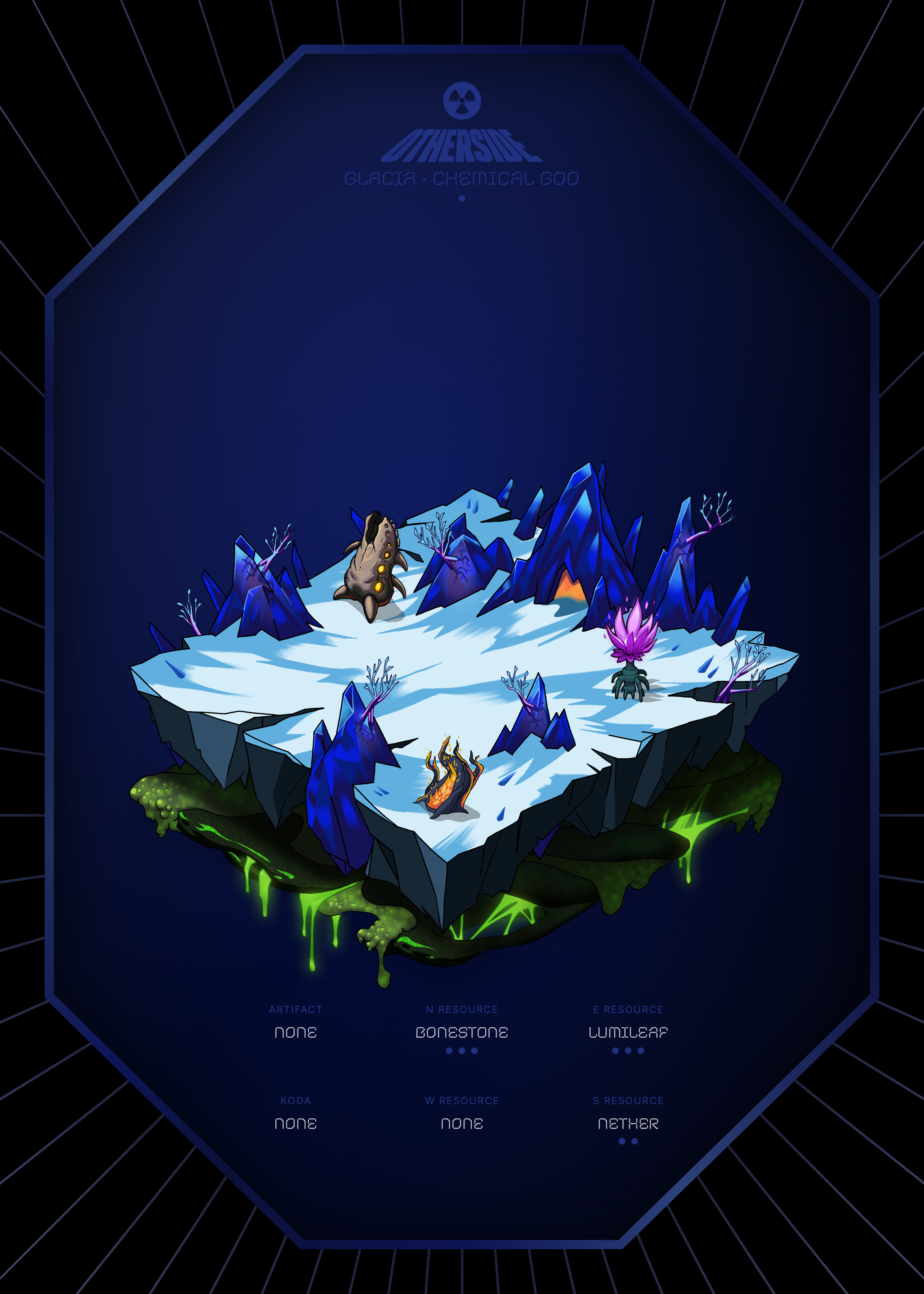 Otherdeed #16798 — Glacia