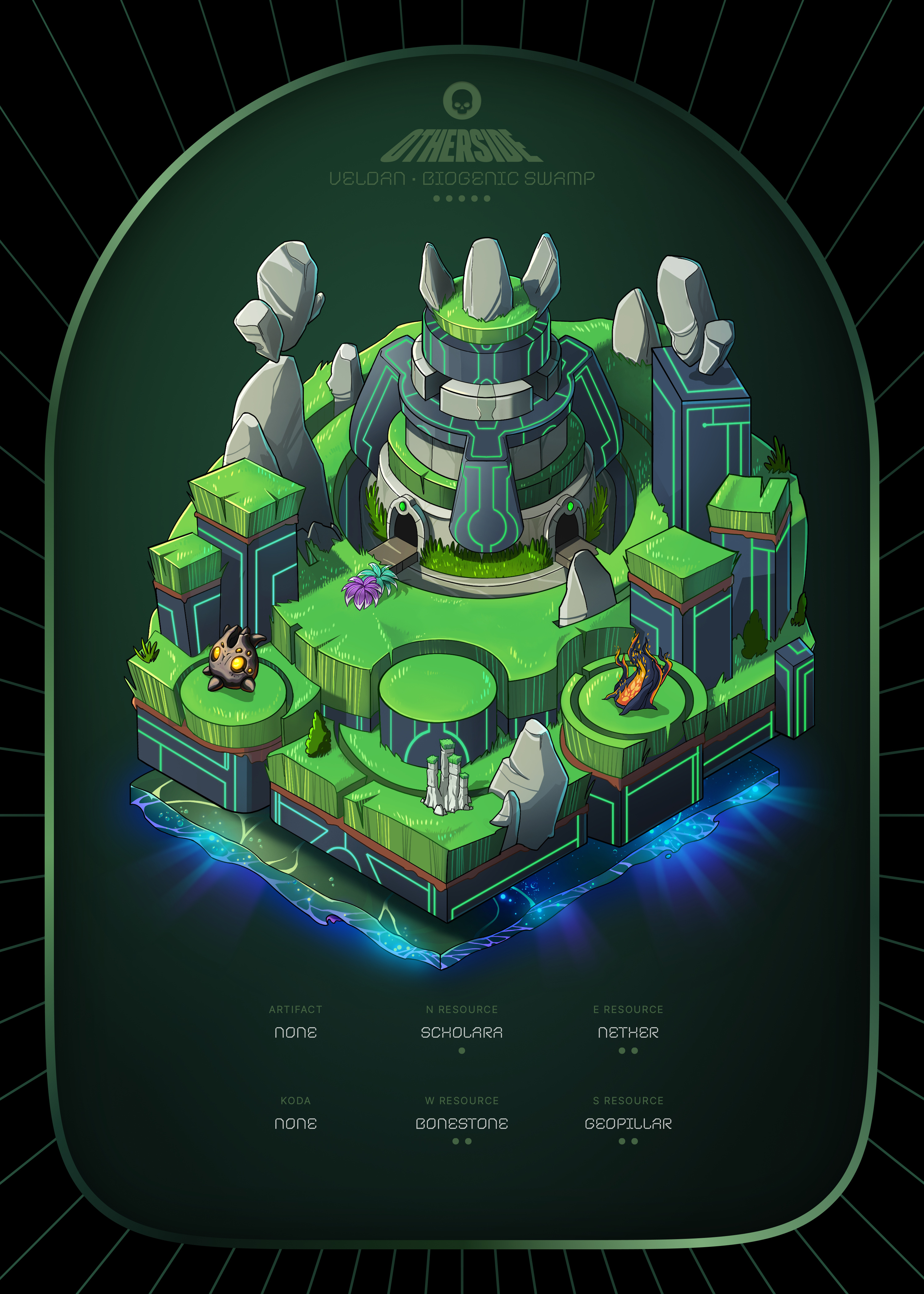 Otherdeed #4033 — Veldan