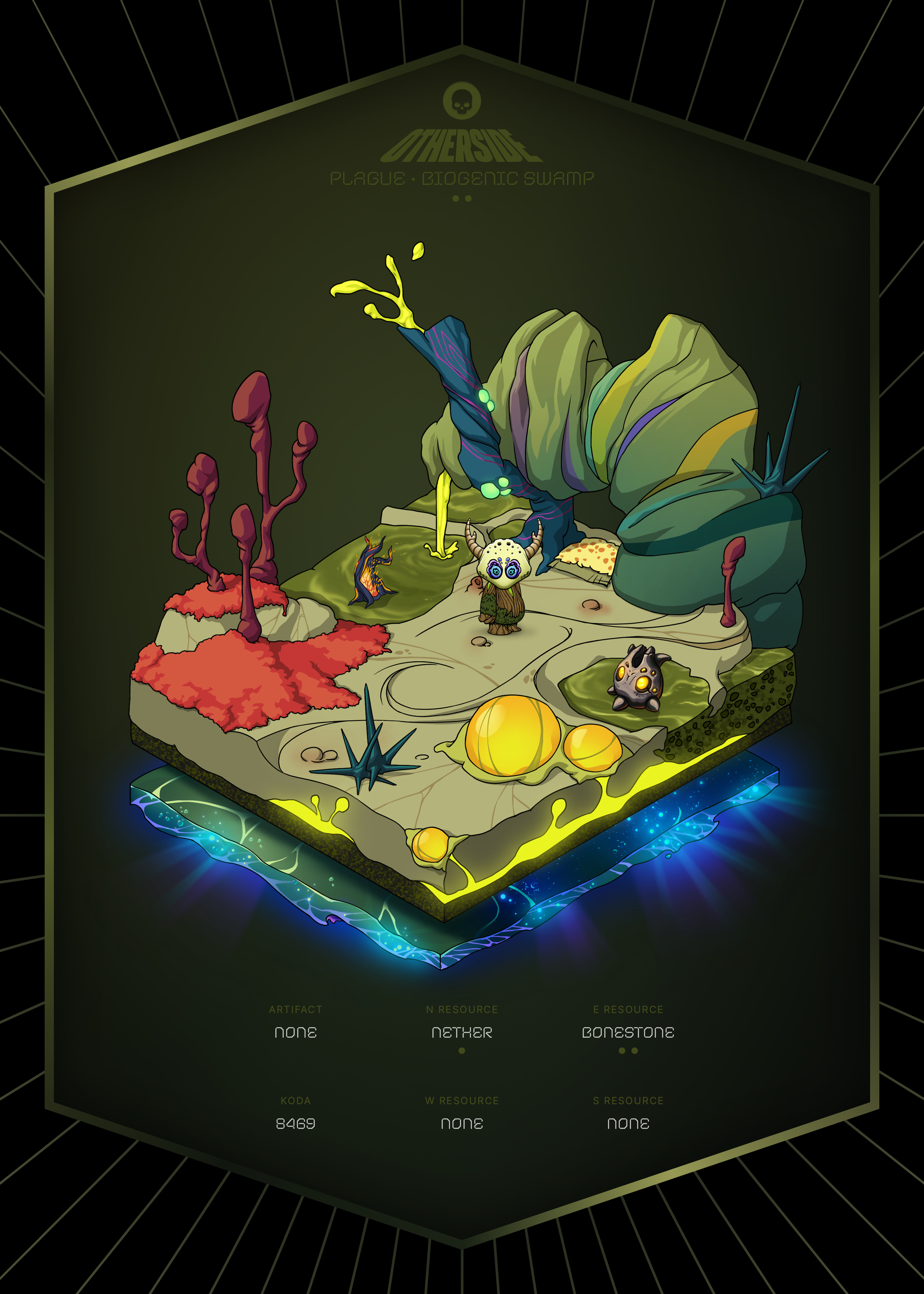 Otherdeed #6876 — Plague
