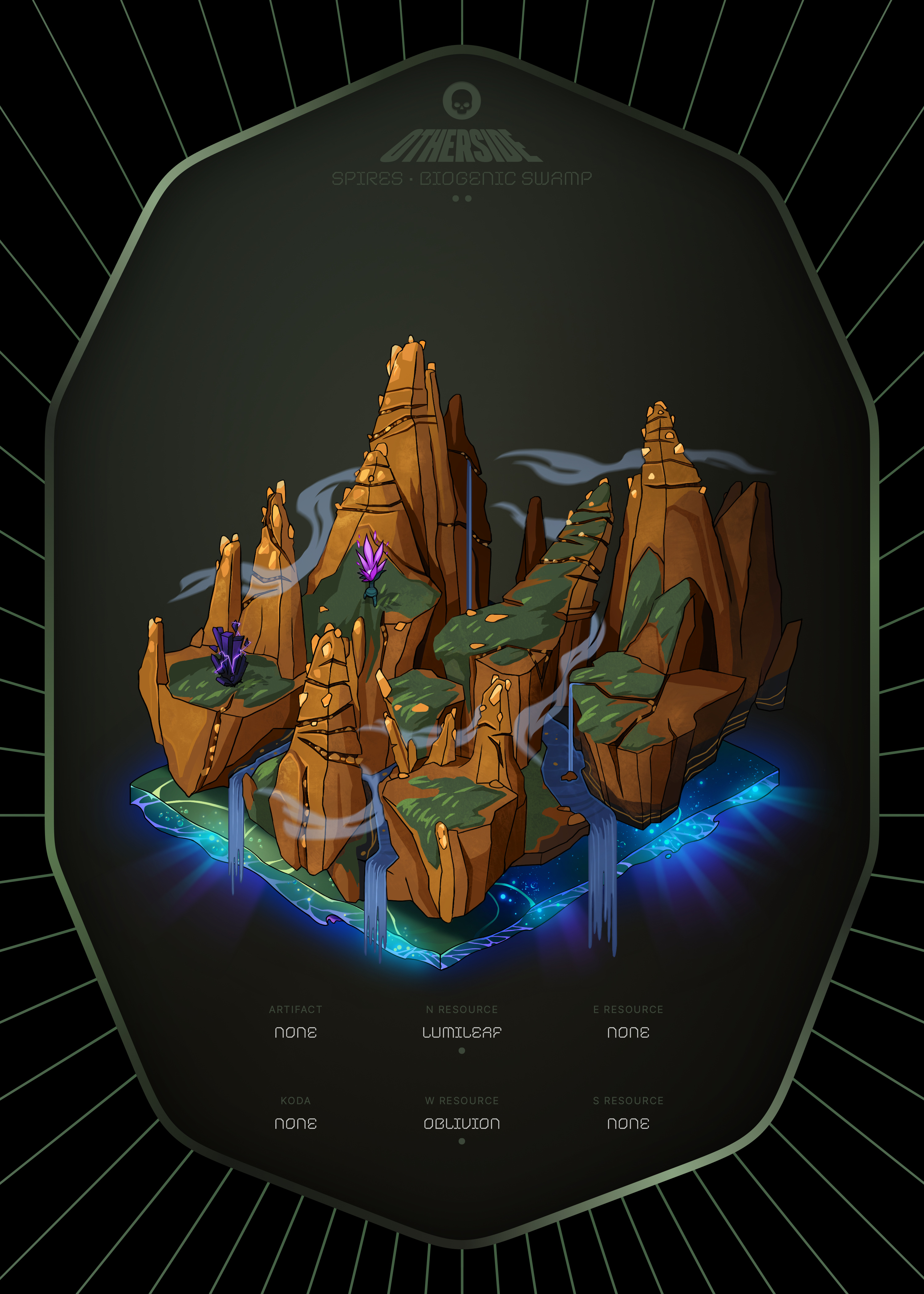 Otherdeed #8045 — Spires