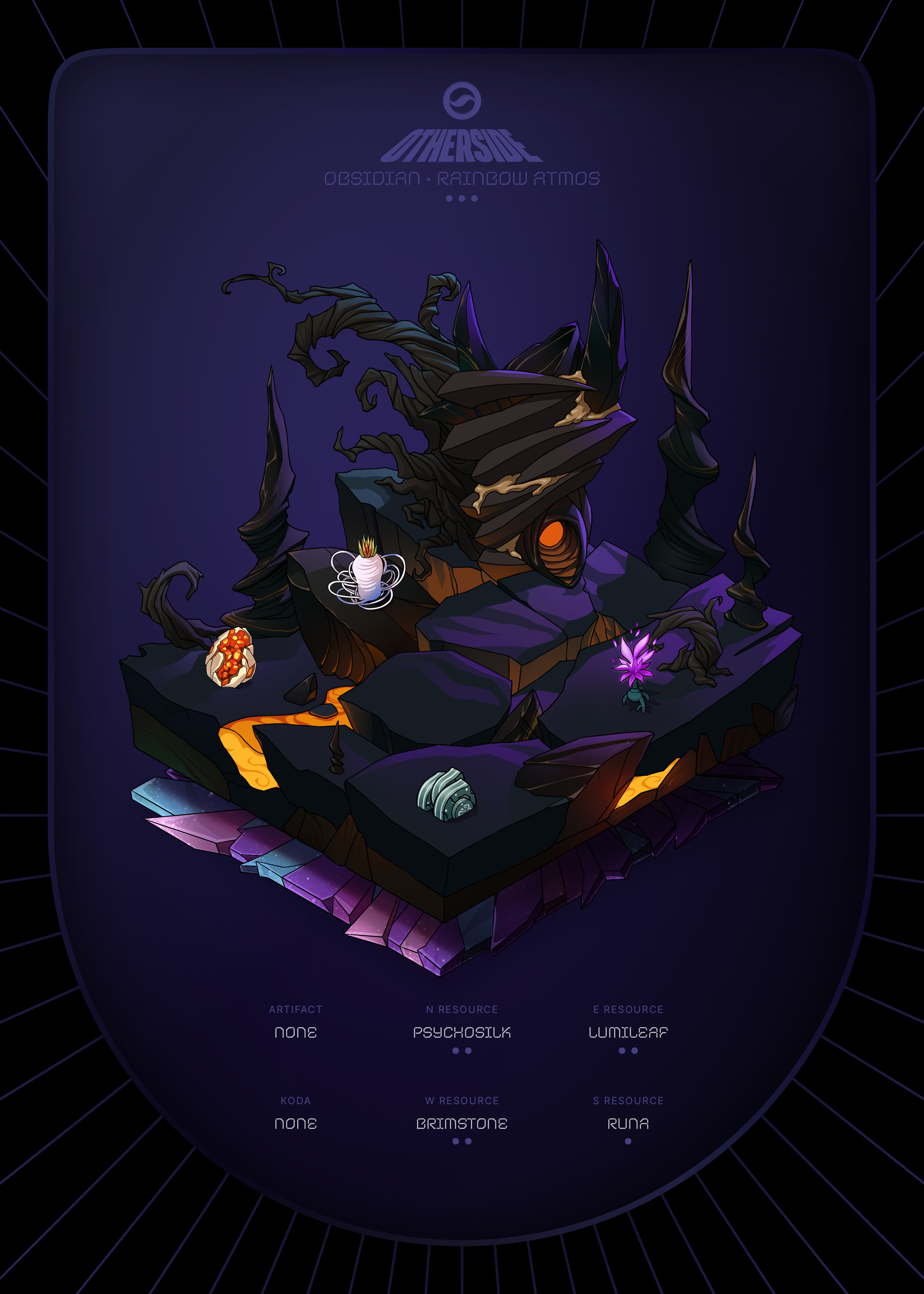 Otherdeed #83520 — Obsidian