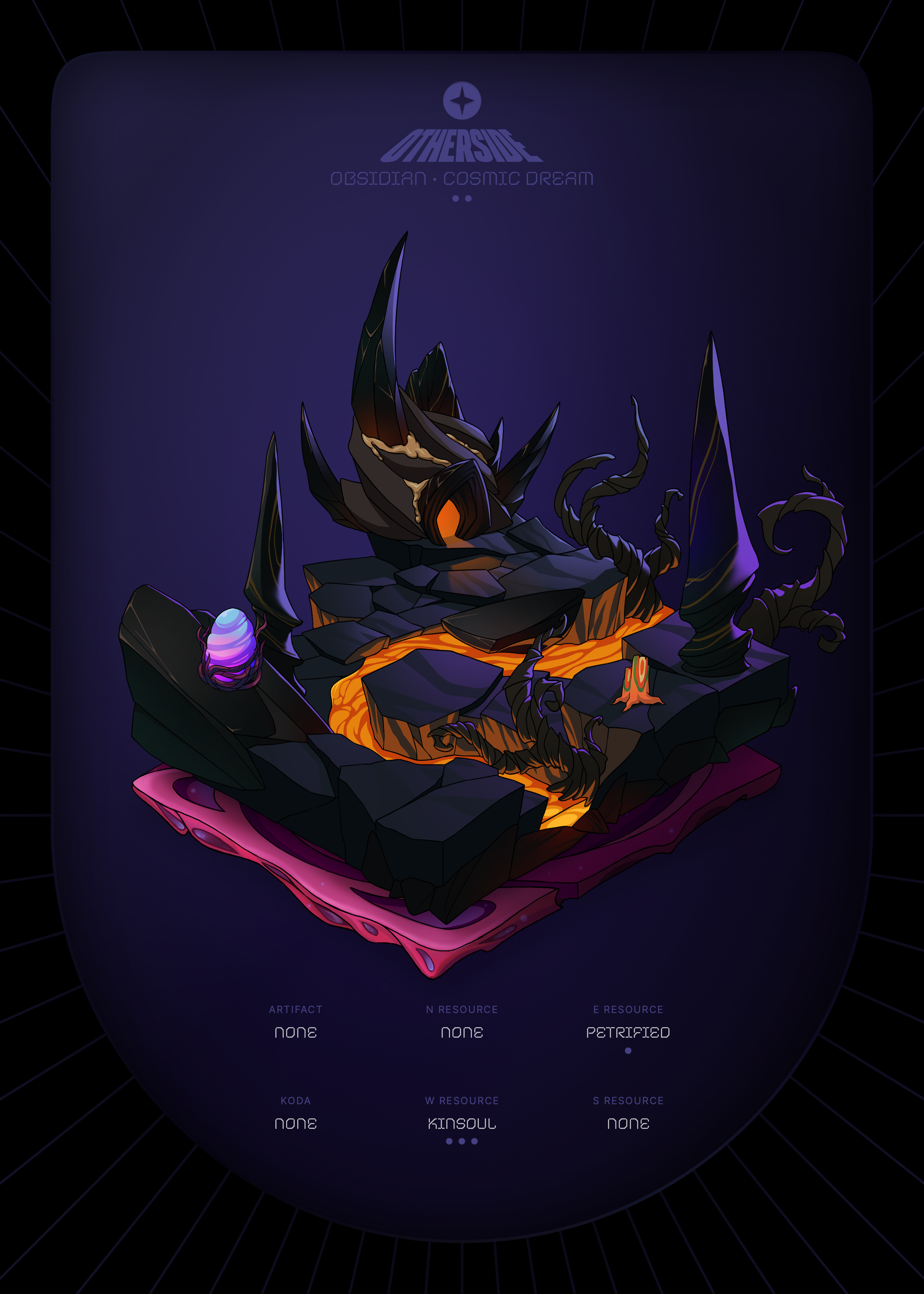 Otherdeed #30548 — Obsidian