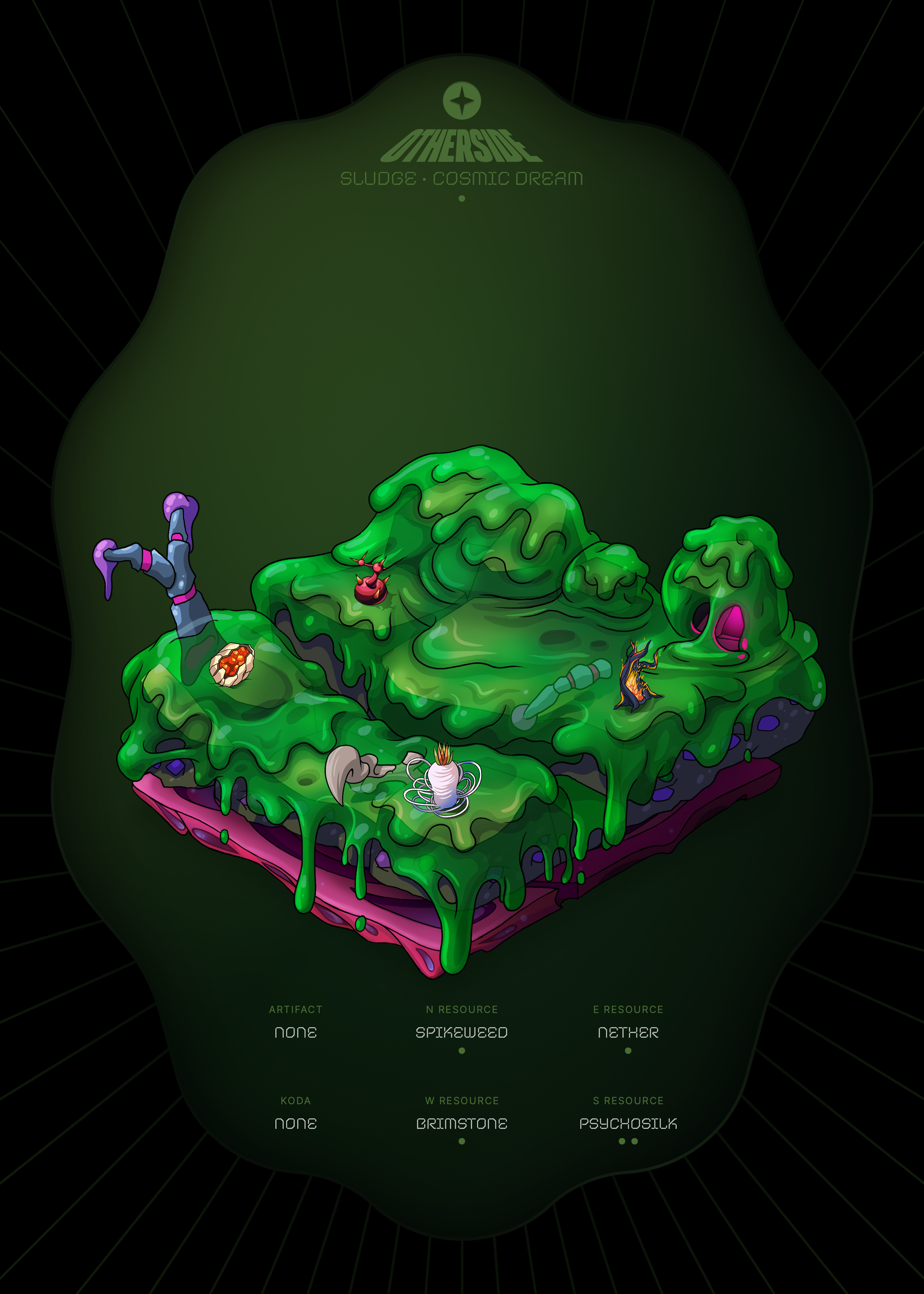 Otherdeed #98206 — Sludge