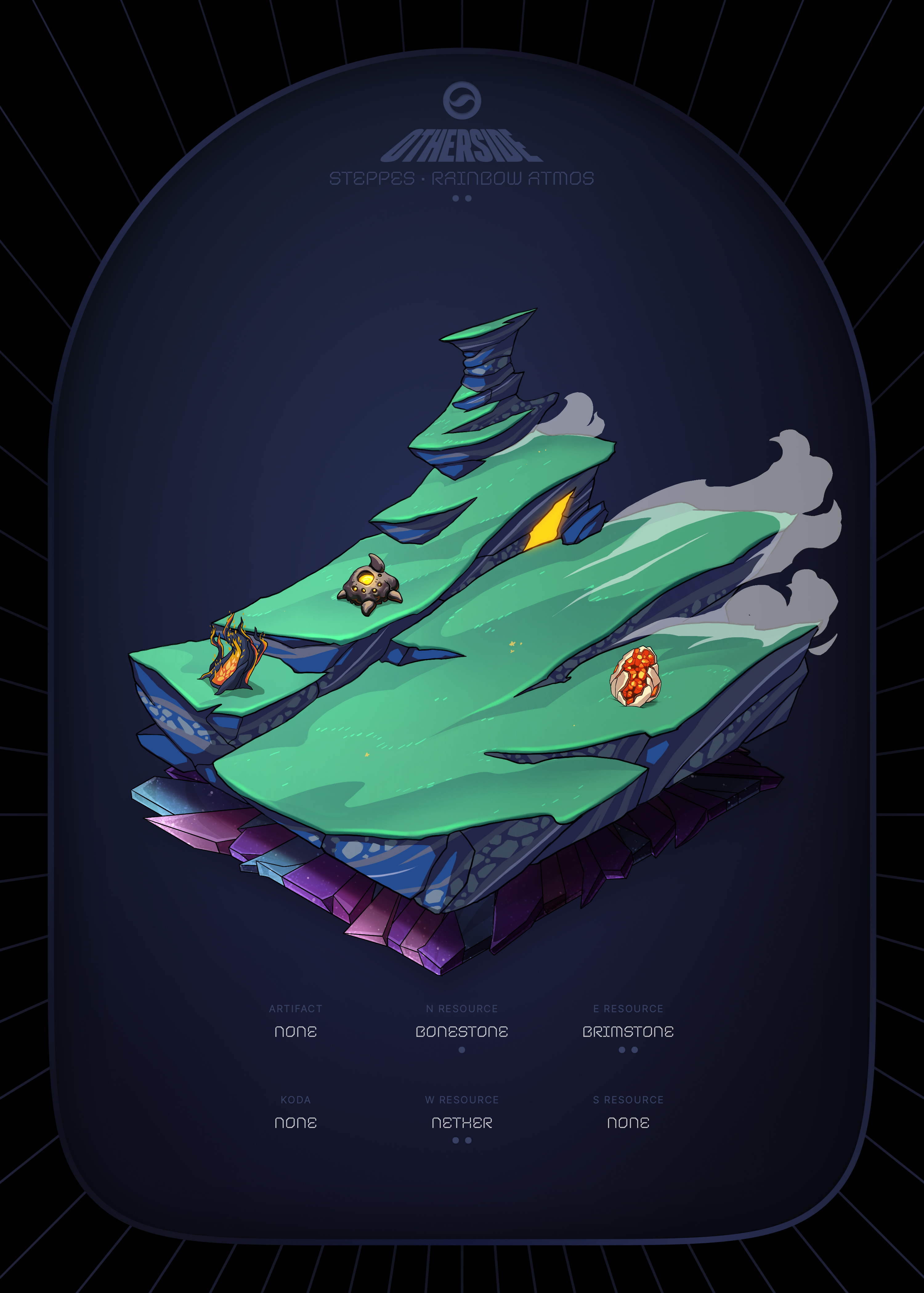Otherdeed #77305 — Steppes