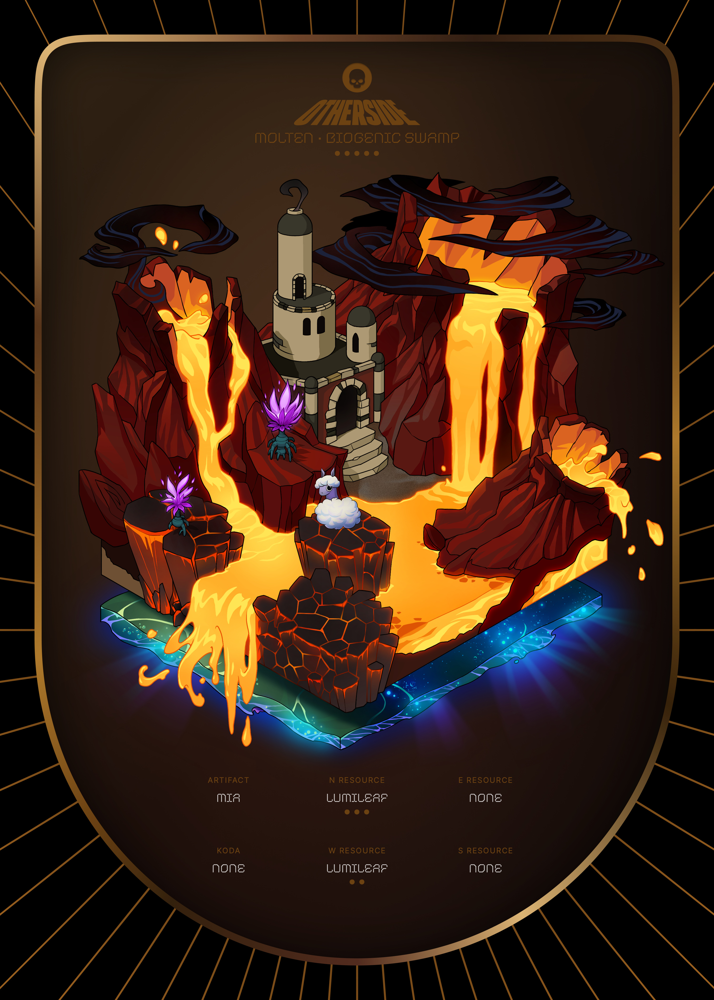 Otherdeed #6977 — Molten