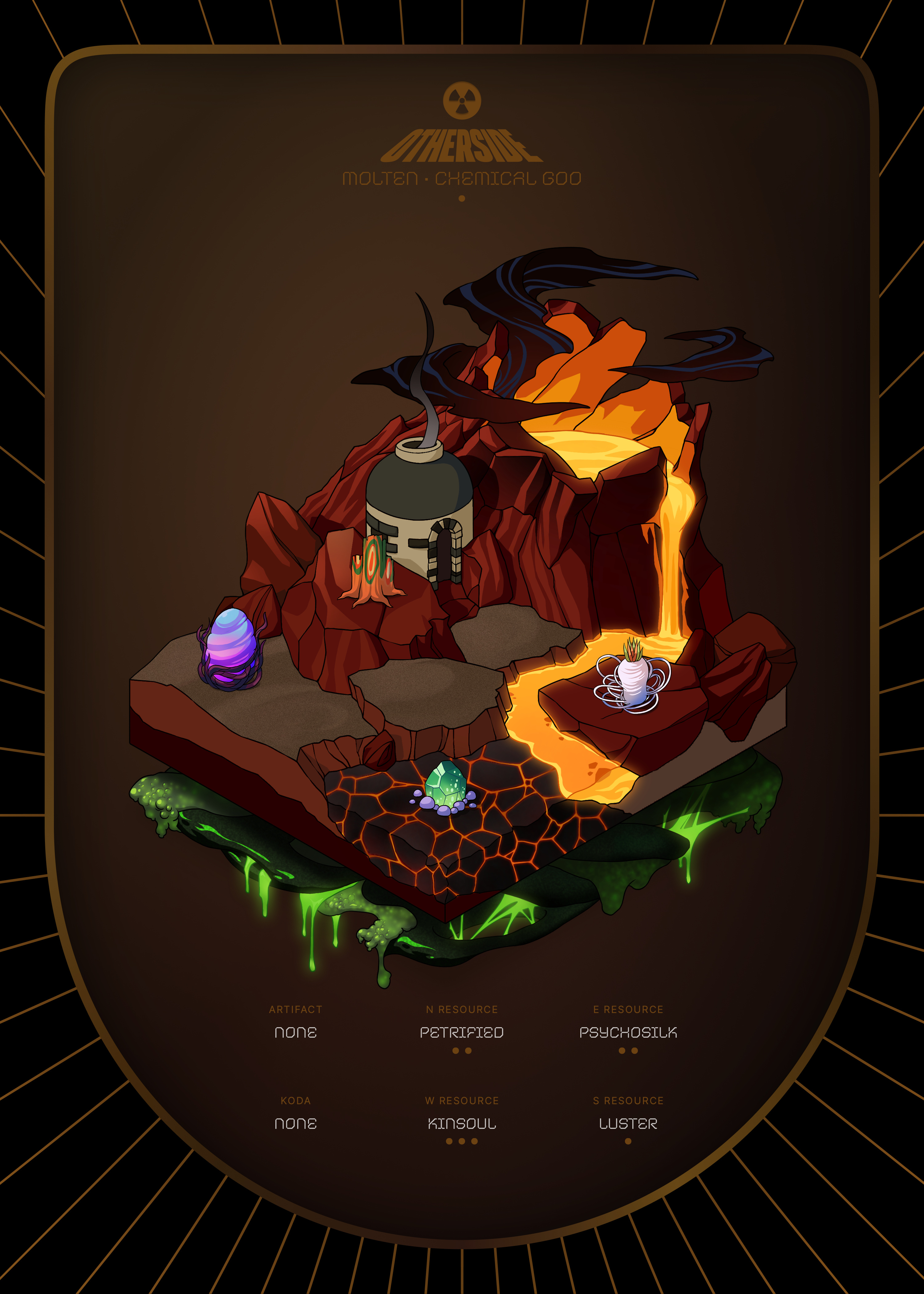 Otherdeed #23449 — Molten
