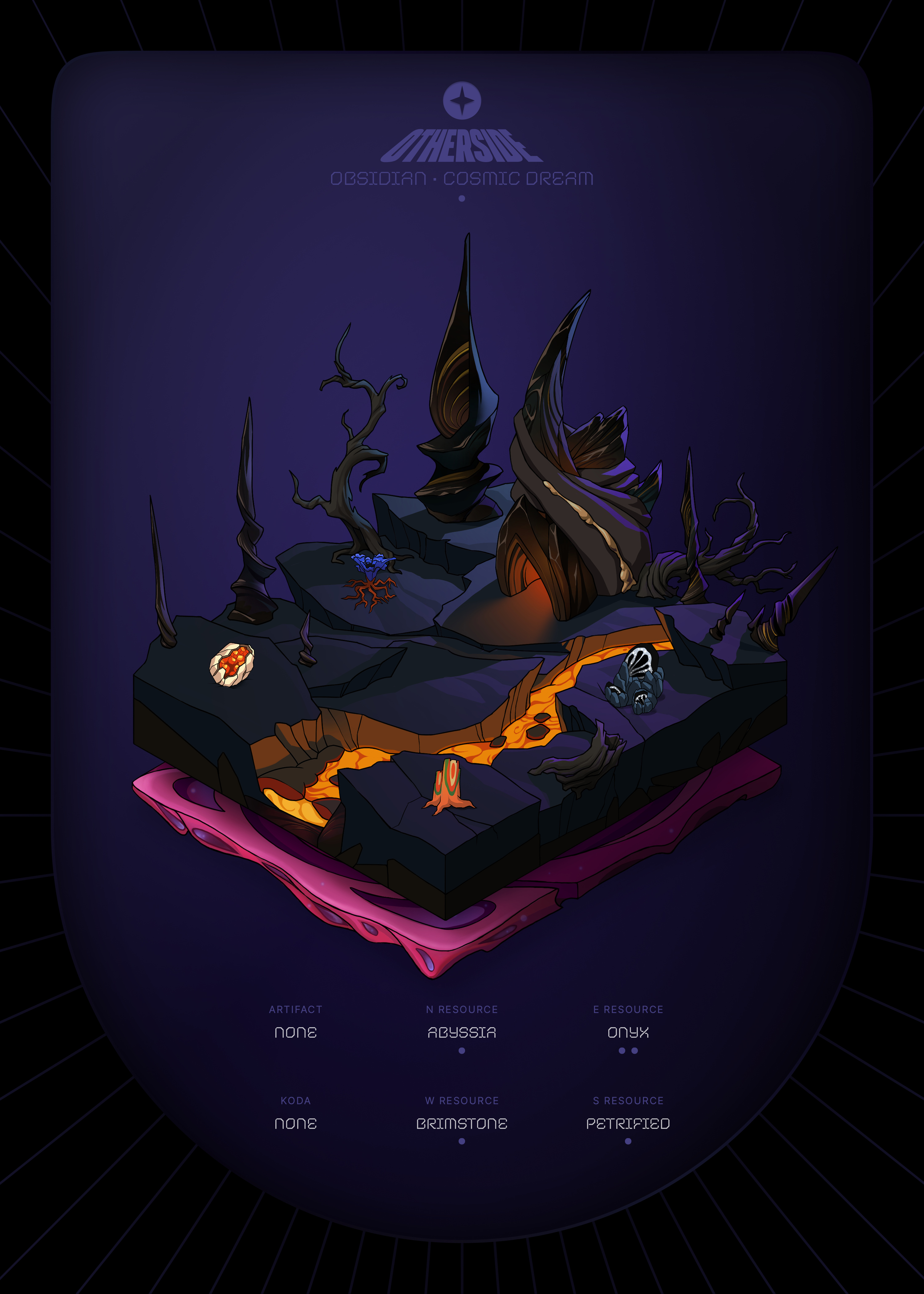 Otherdeed #38472 — Obsidian
