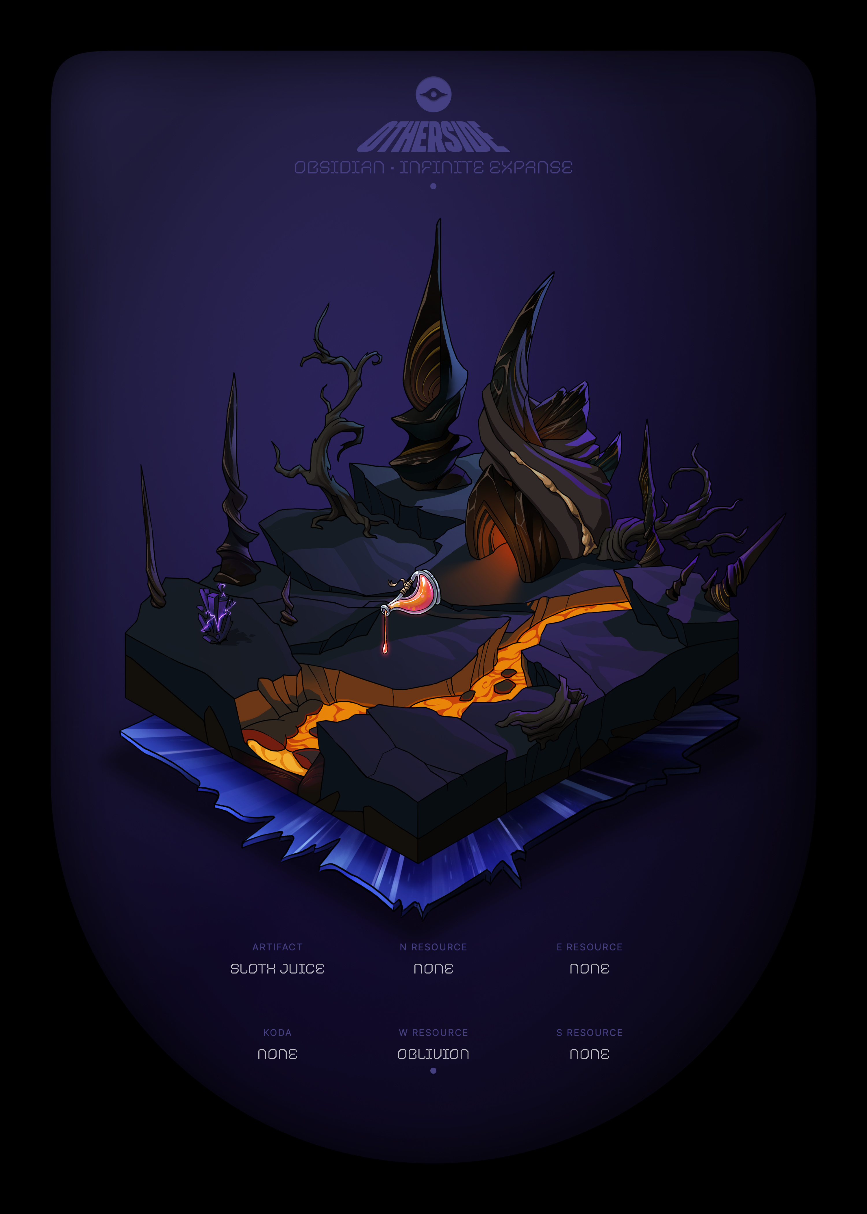 Otherdeed #42112 — Obsidian