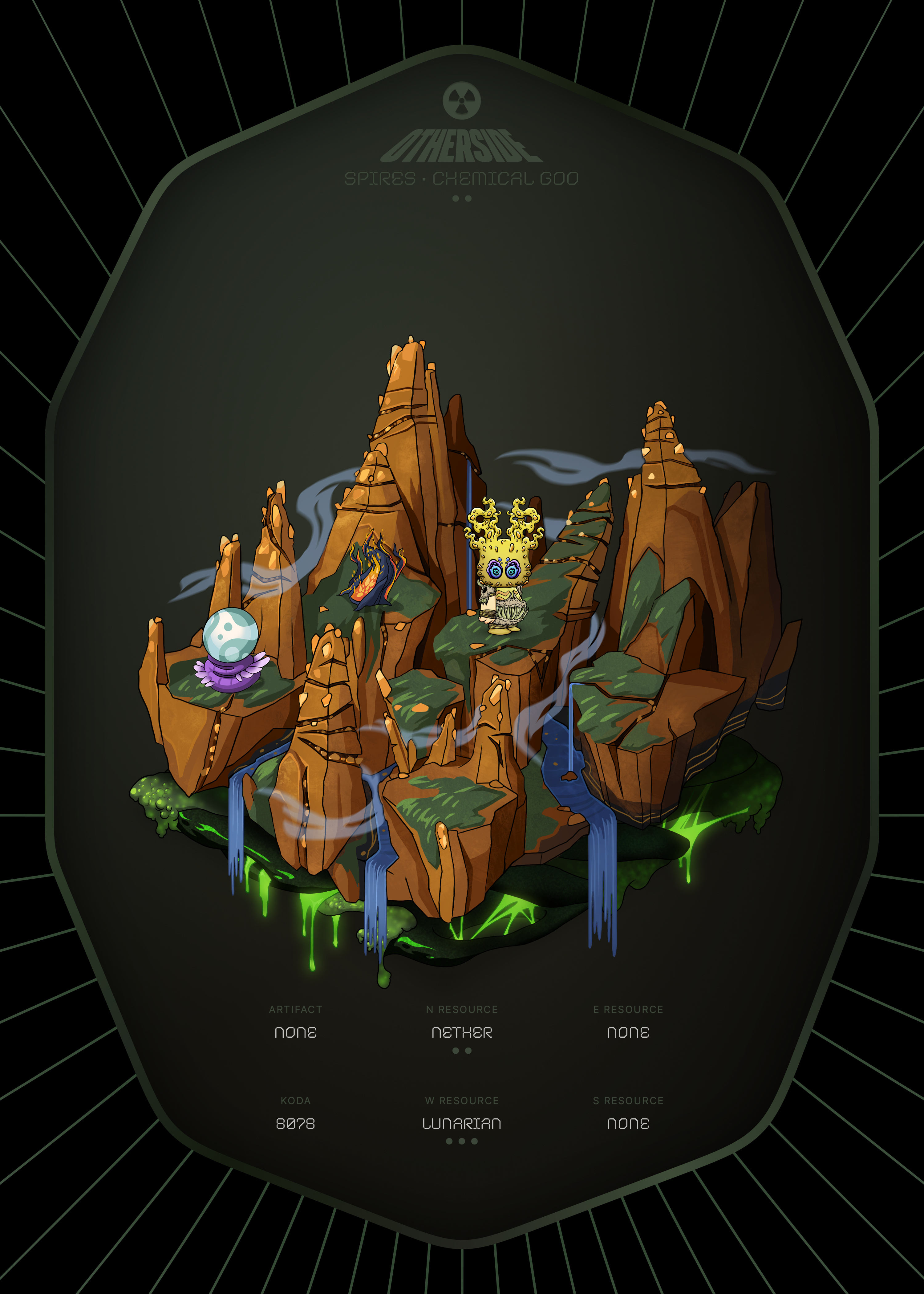 Otherdeed #20676 — Spires