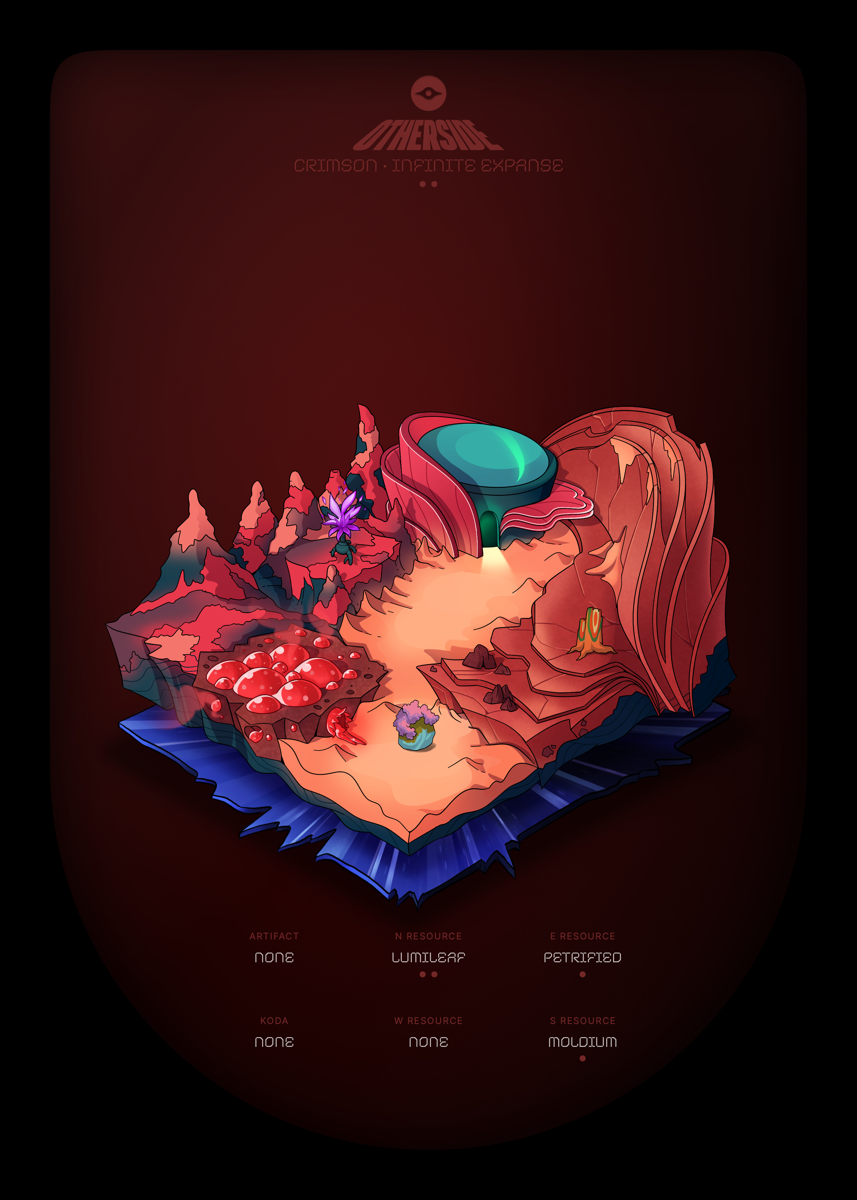 Otherdeed #43412 — Crimson