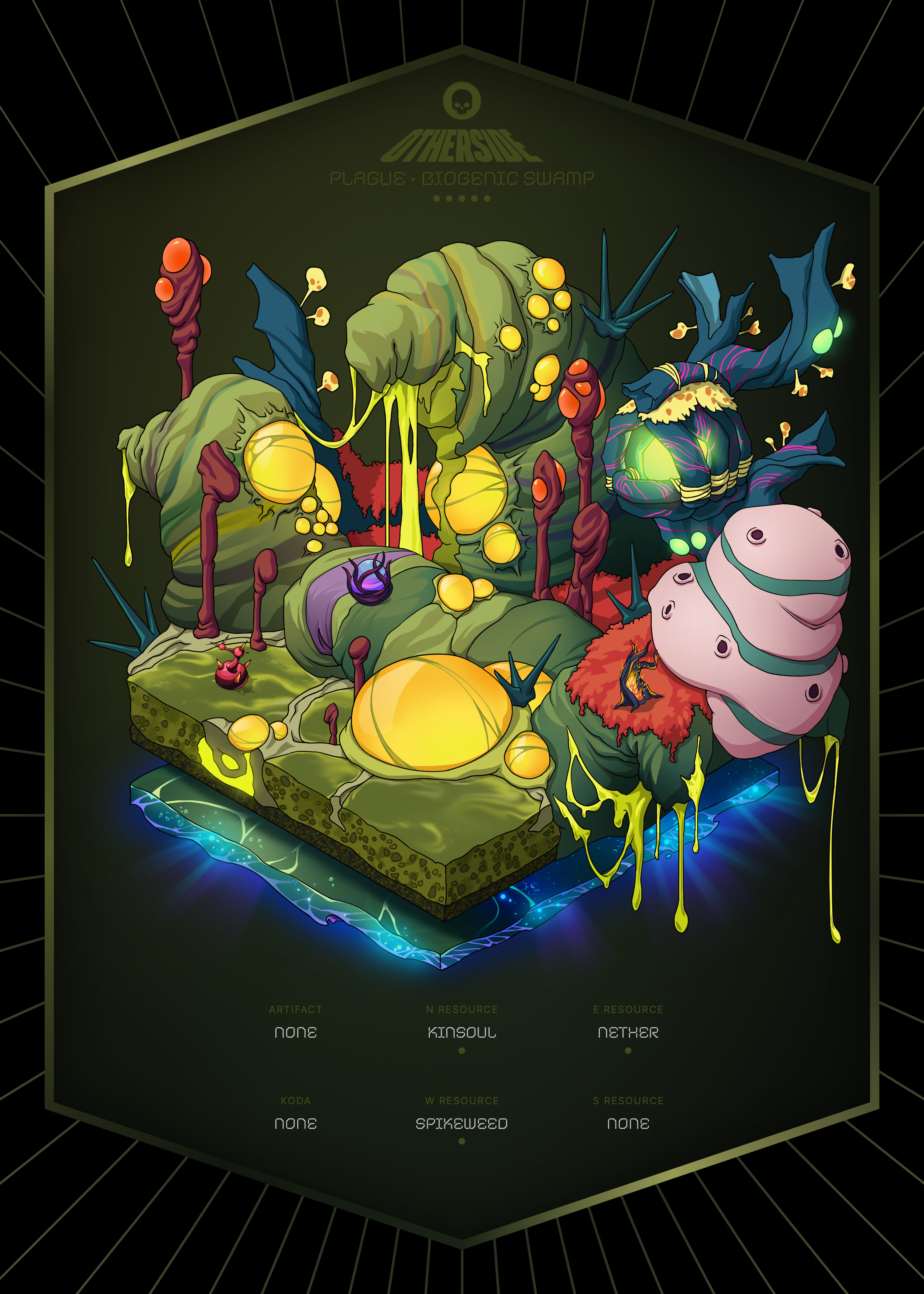 Otherdeed #1747 — Plague