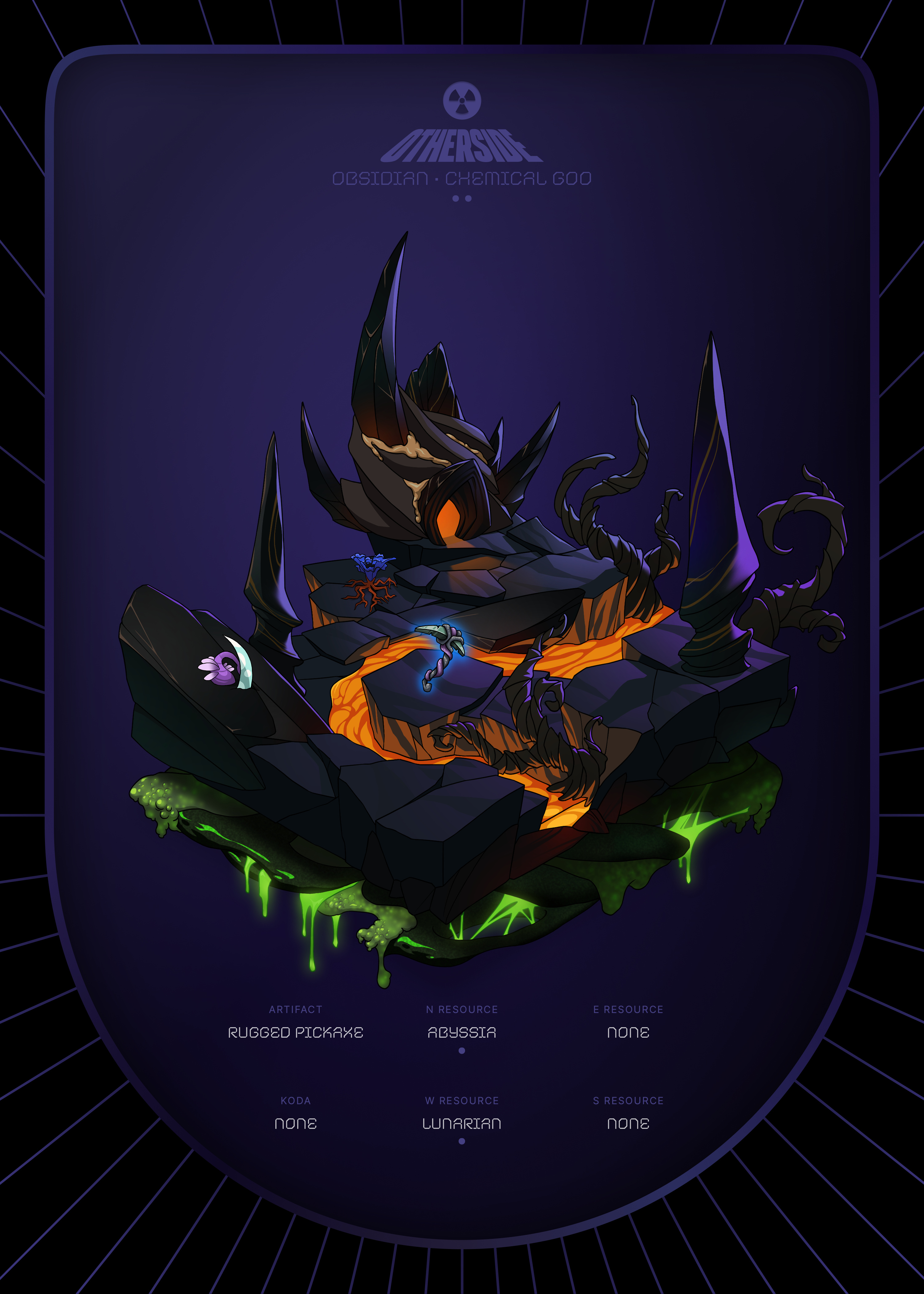 Otherdeed #23326 — Obsidian