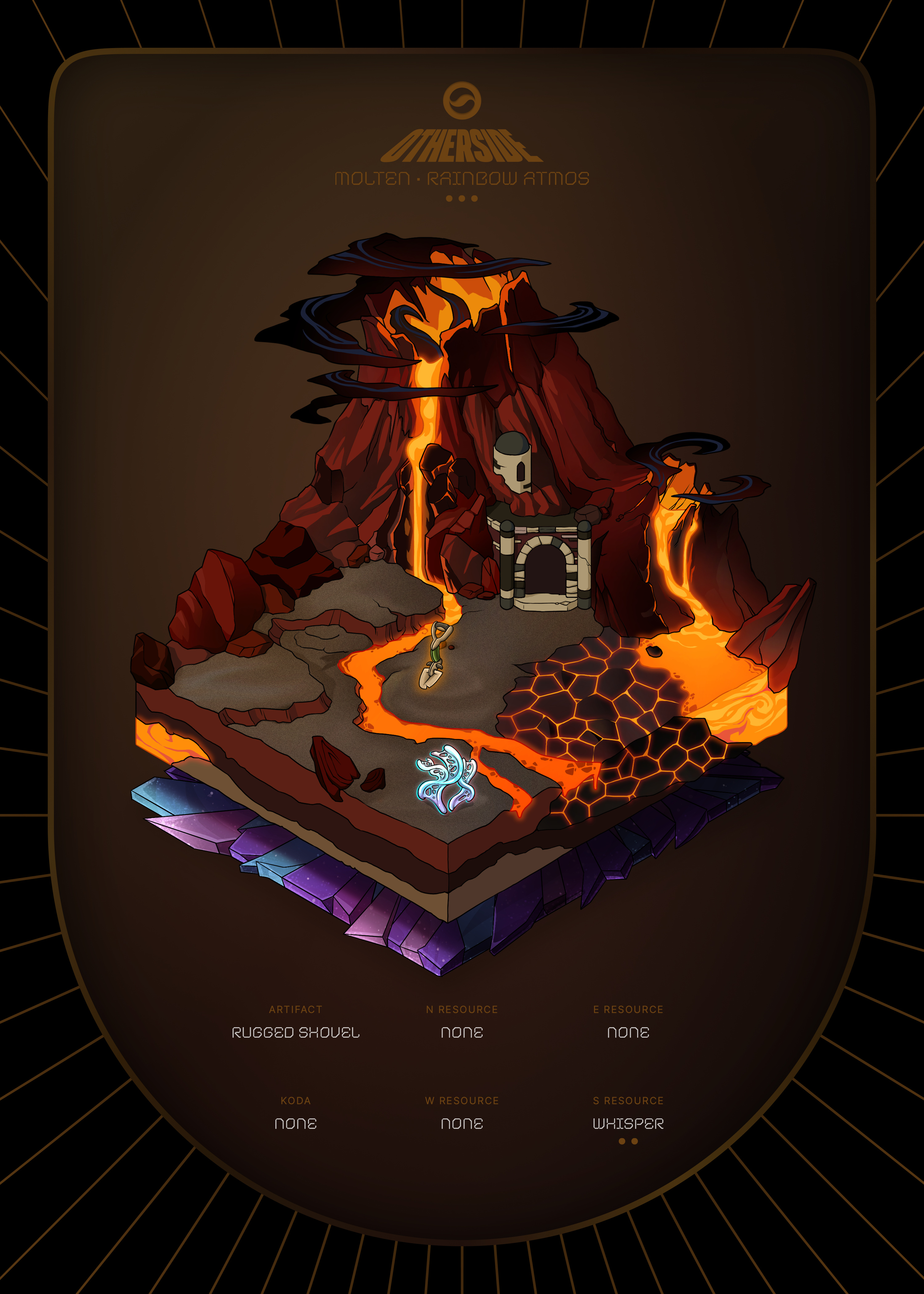 Otherdeed #76315 — Molten