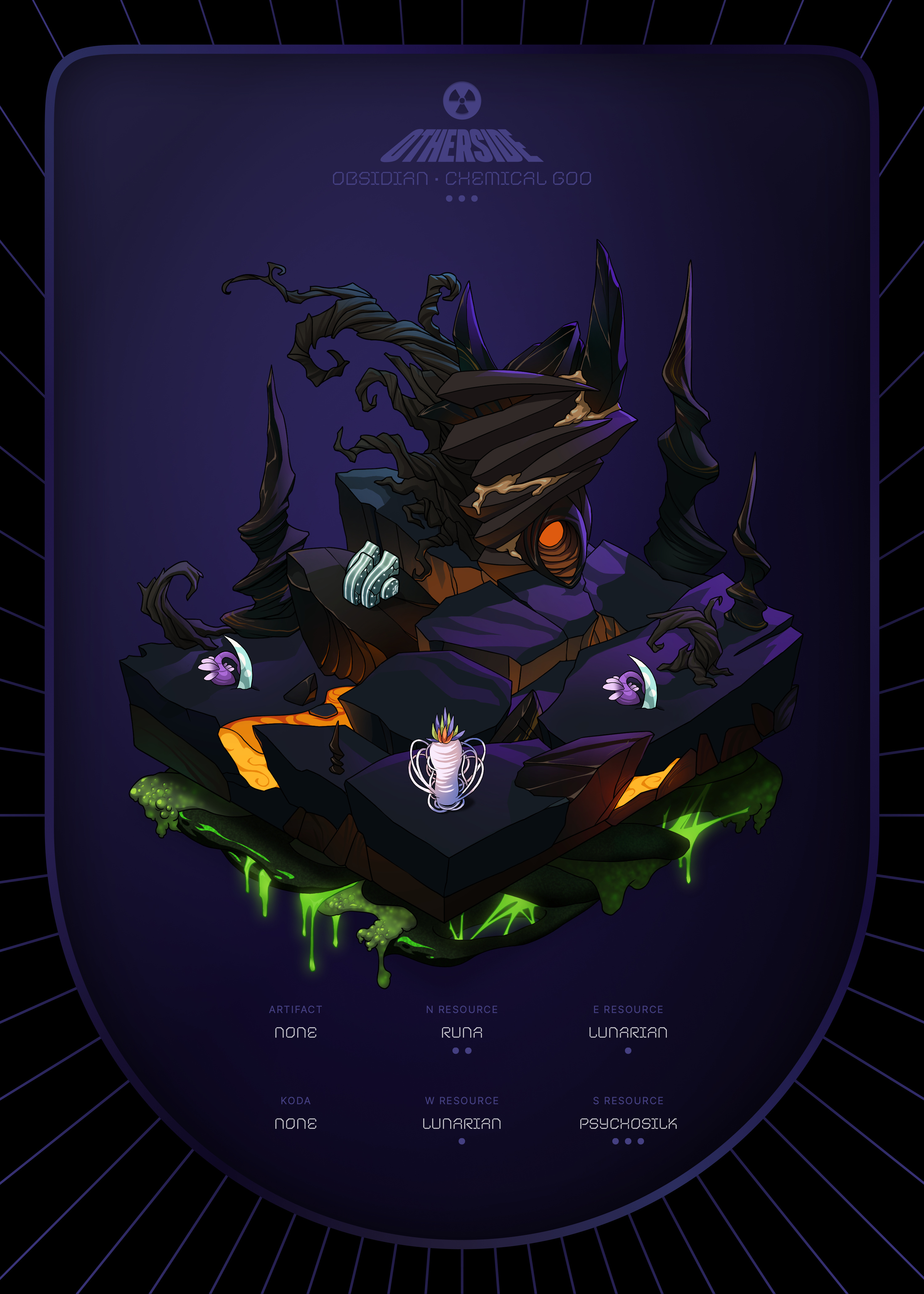 Otherdeed #27158 — Obsidian