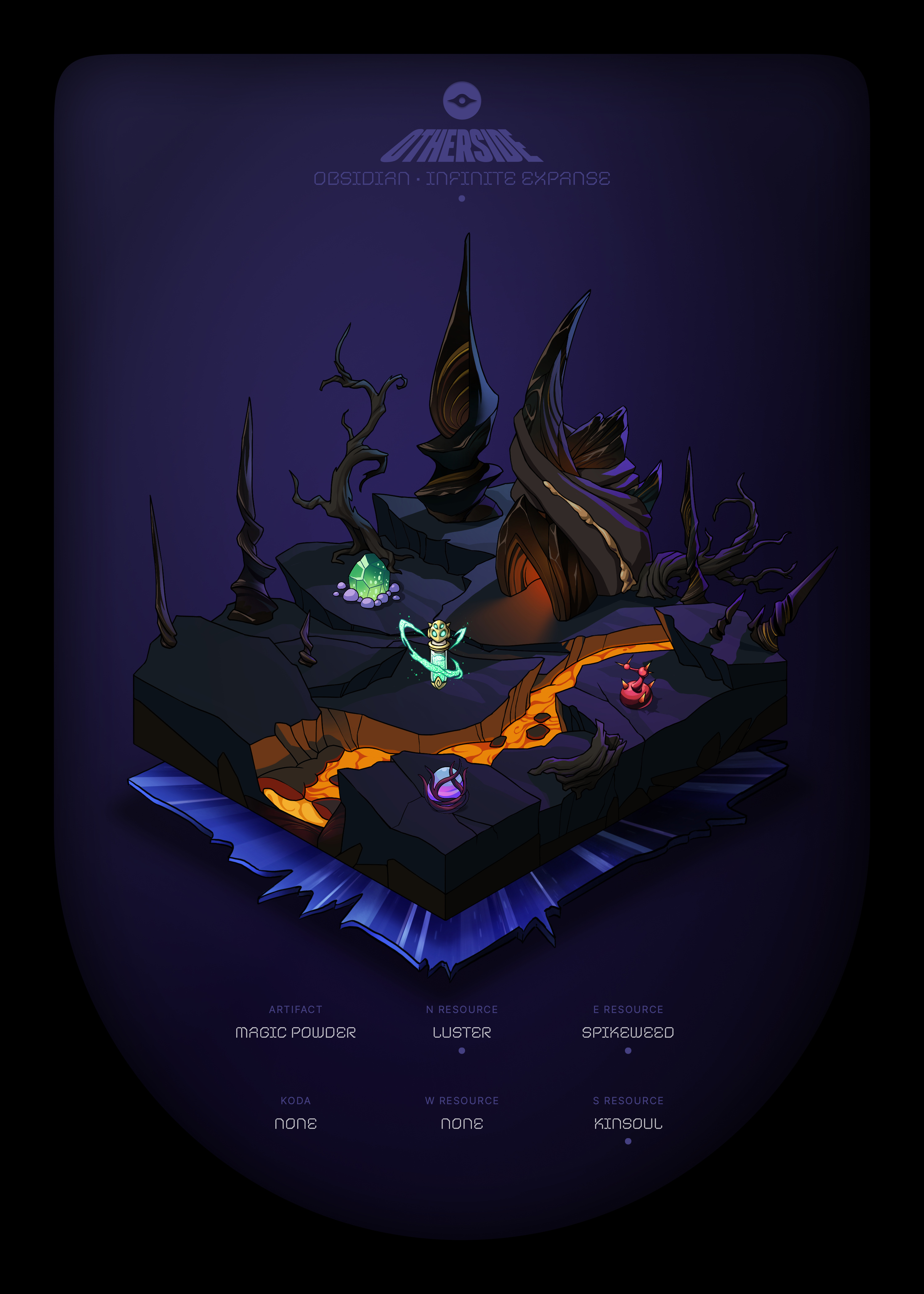 Otherdeed #57424 — Obsidian