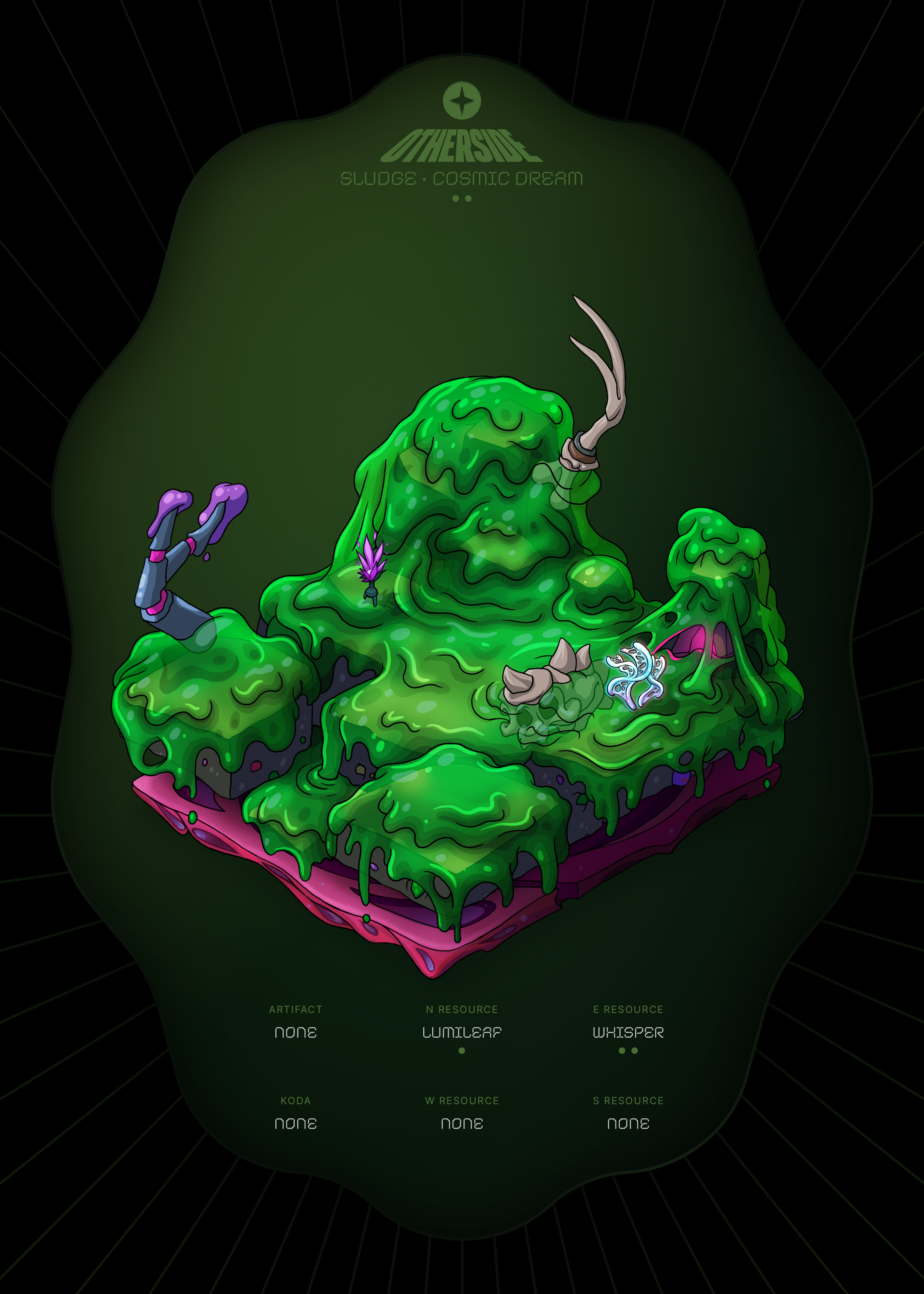Otherdeed #95595 — Sludge