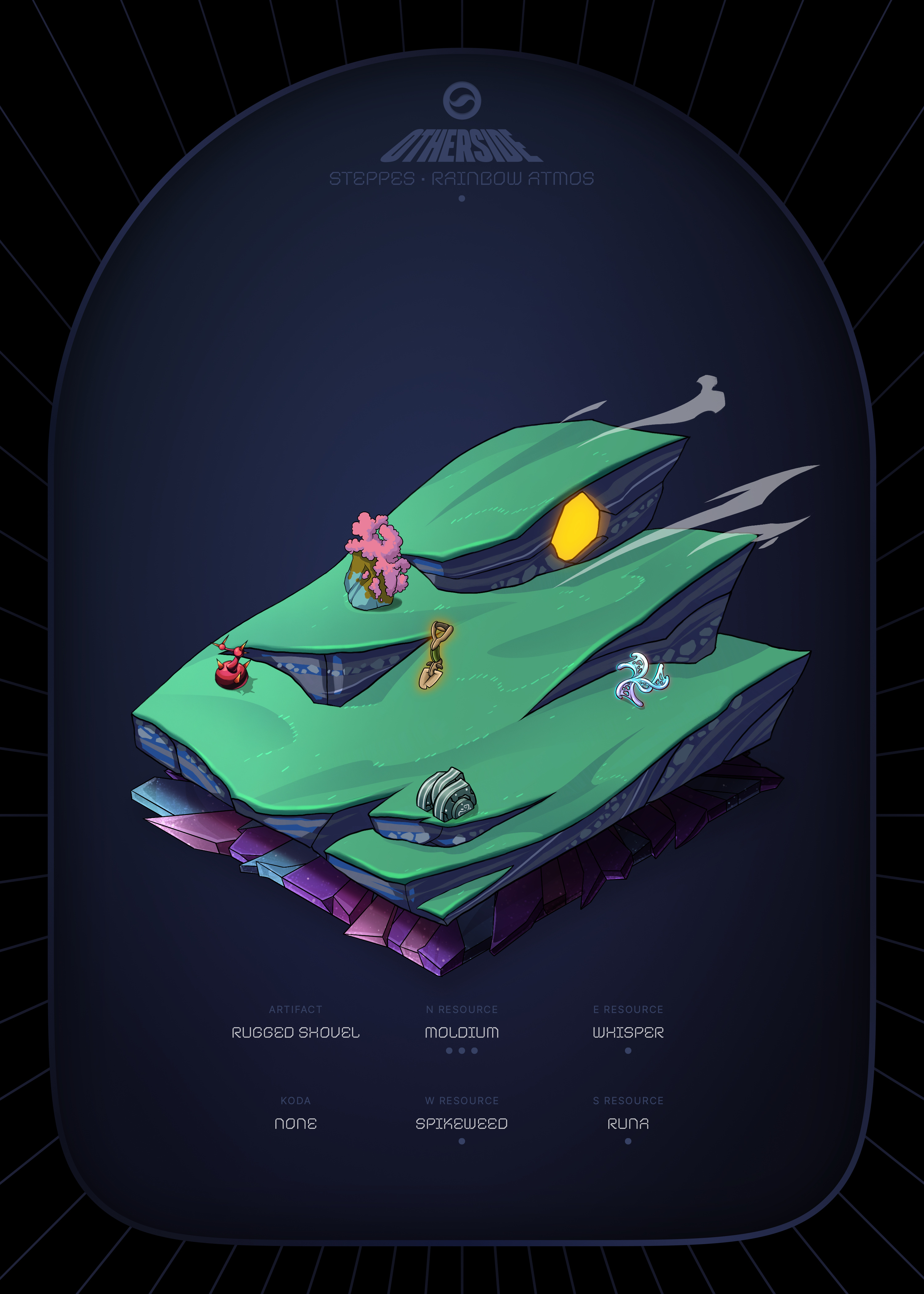 Otherdeed #64973 — Steppes