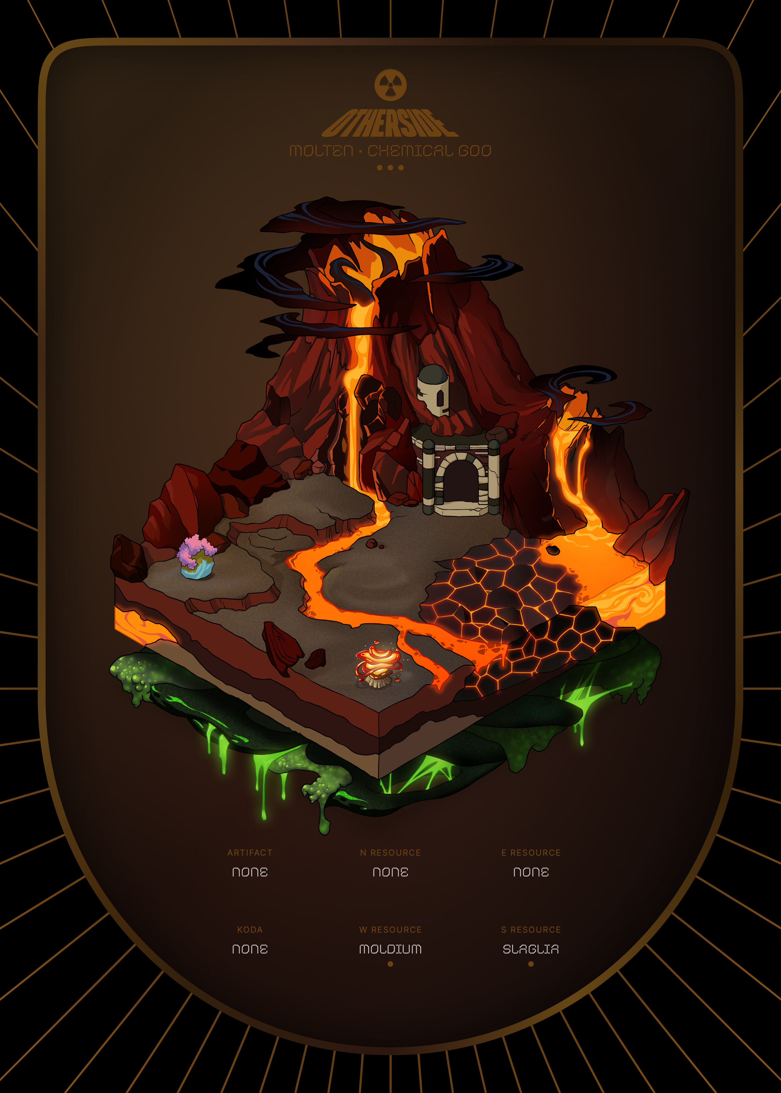 Otherdeed #21317 — Molten