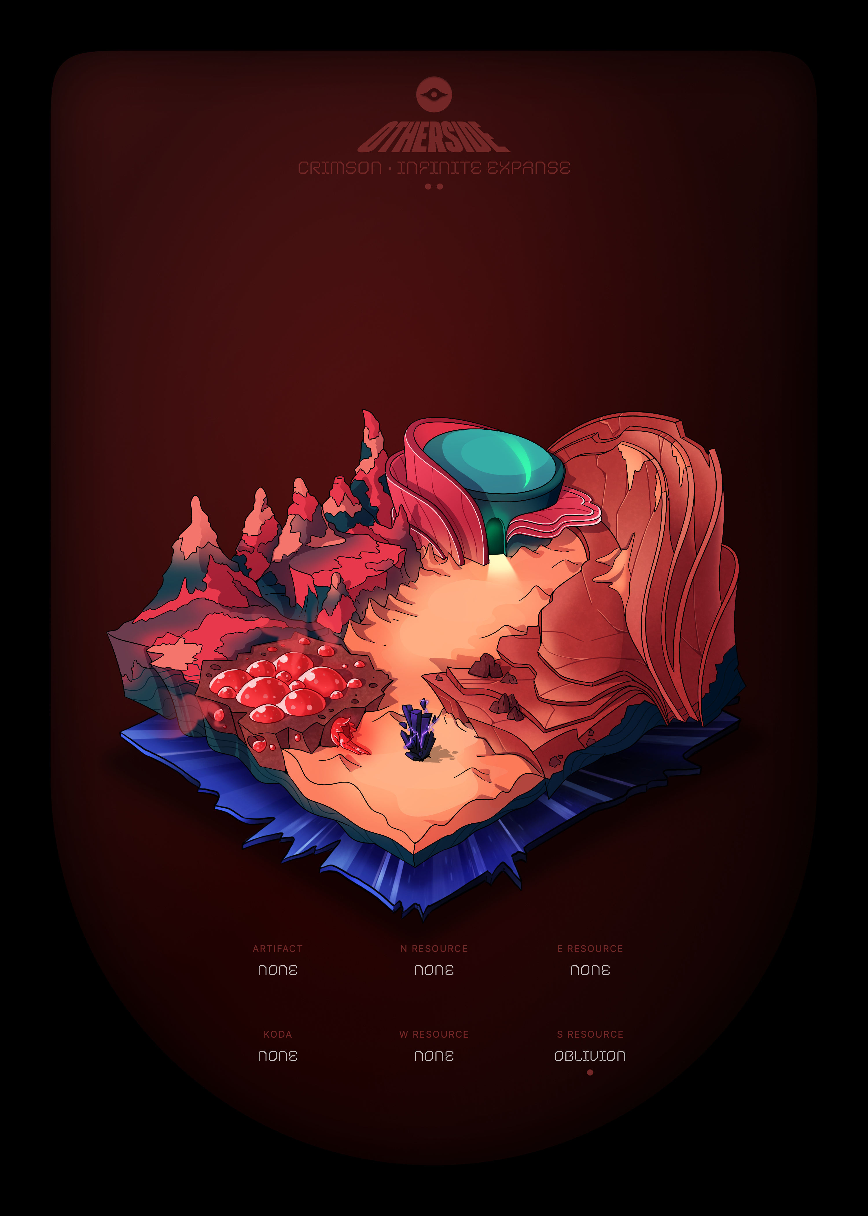 Otherdeed #52238 — Crimson