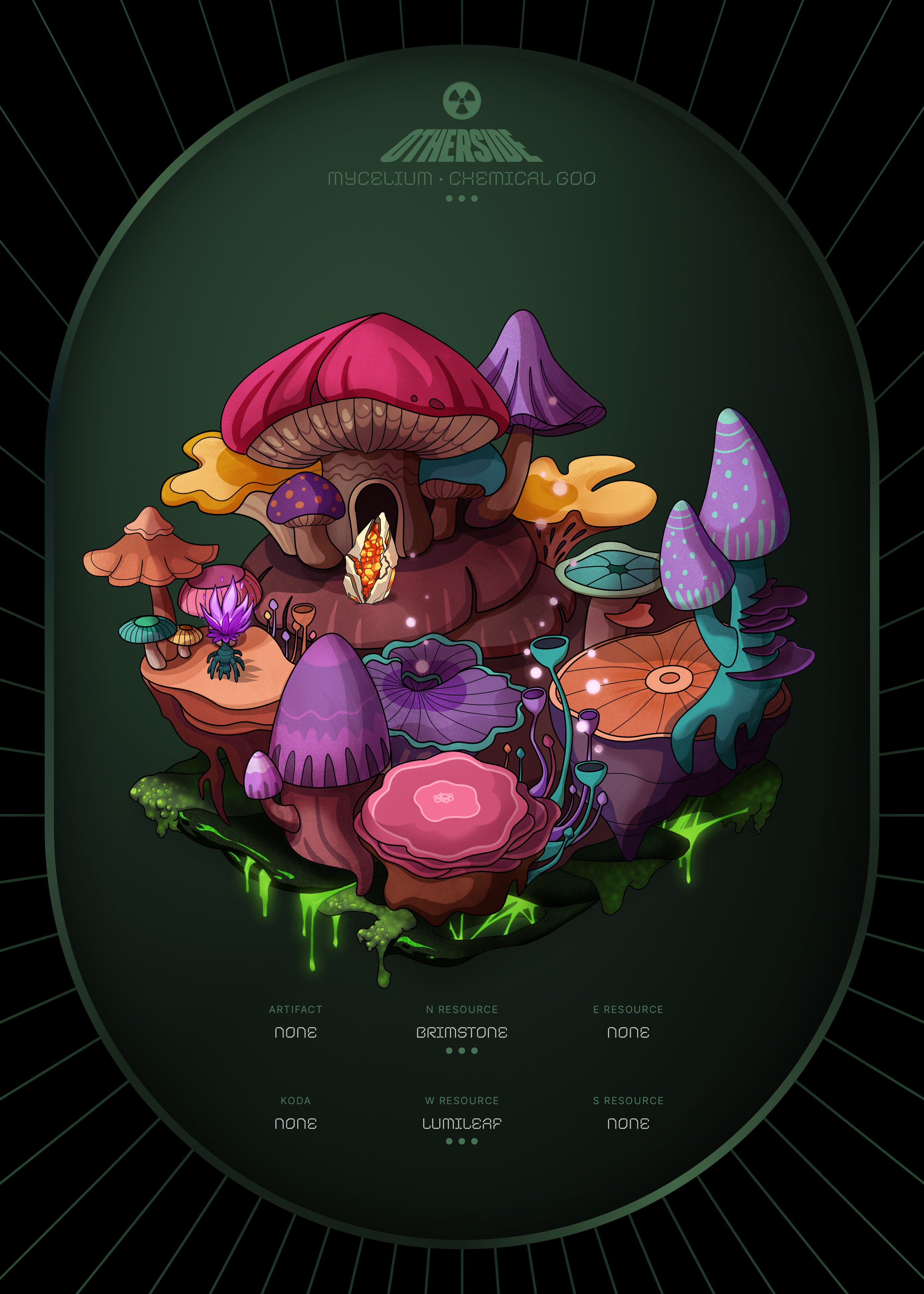 Otherdeed #29905 — Mycelium