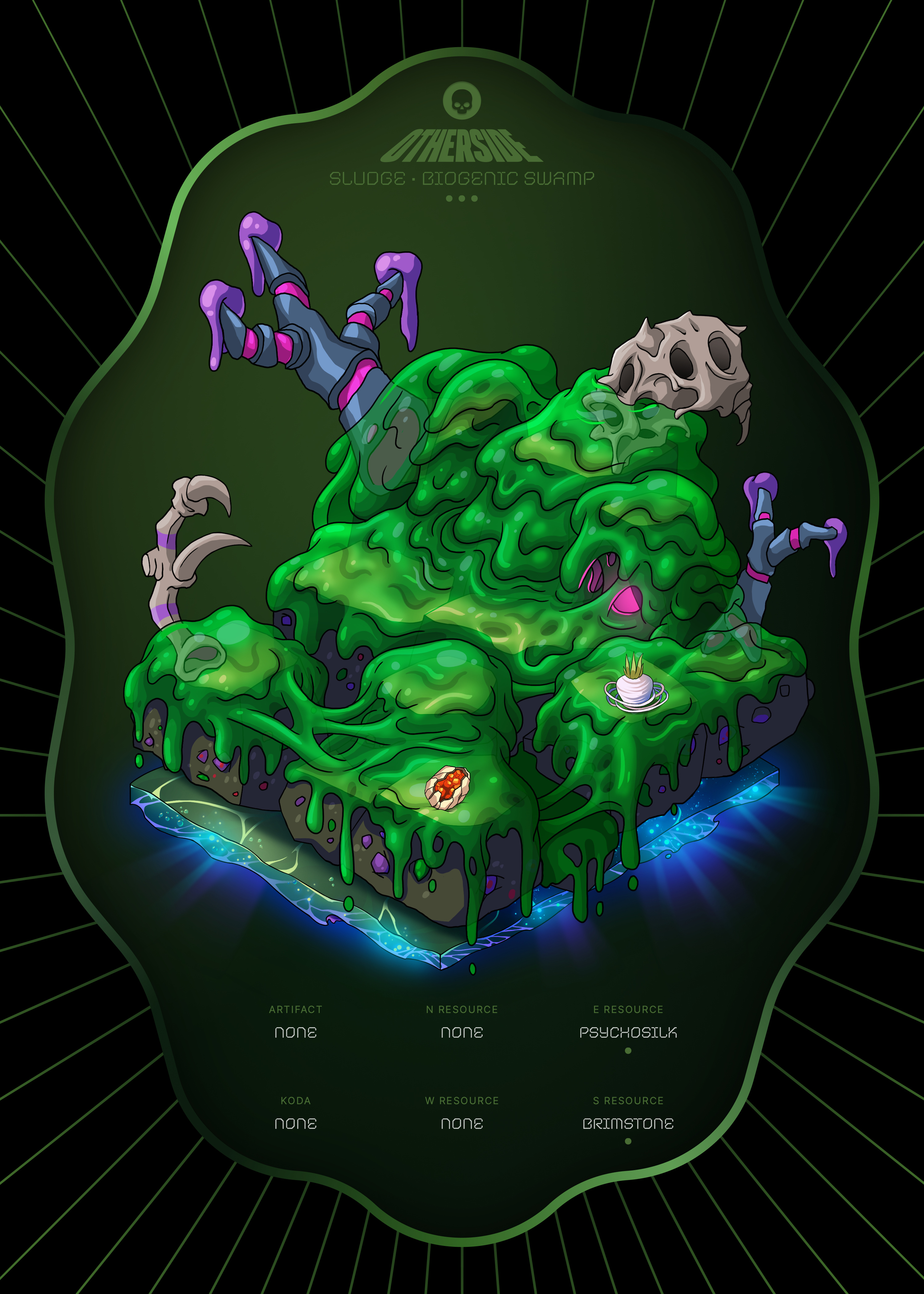 Otherdeed #3801 — Sludge