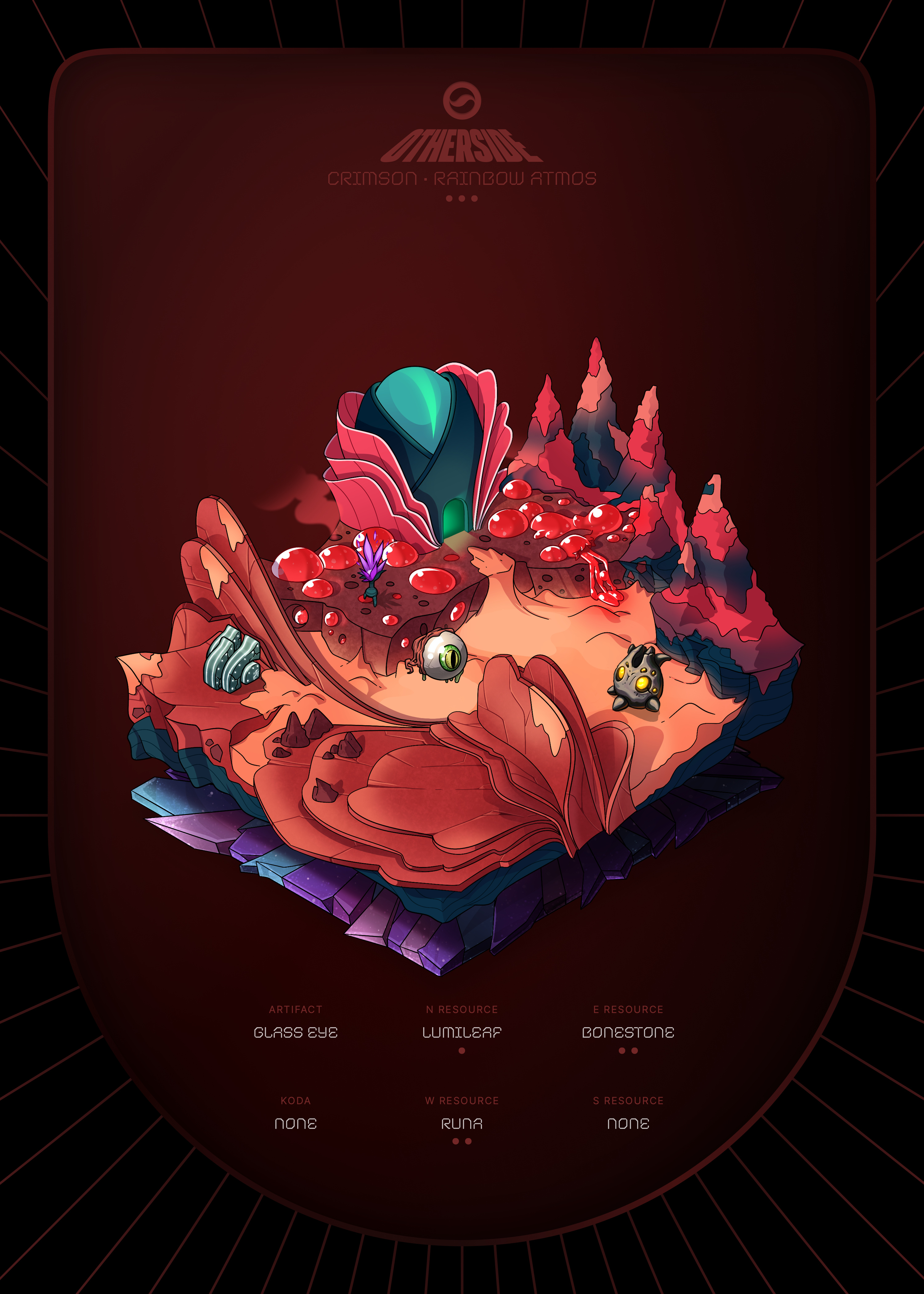 Otherdeed #76717 — Crimson