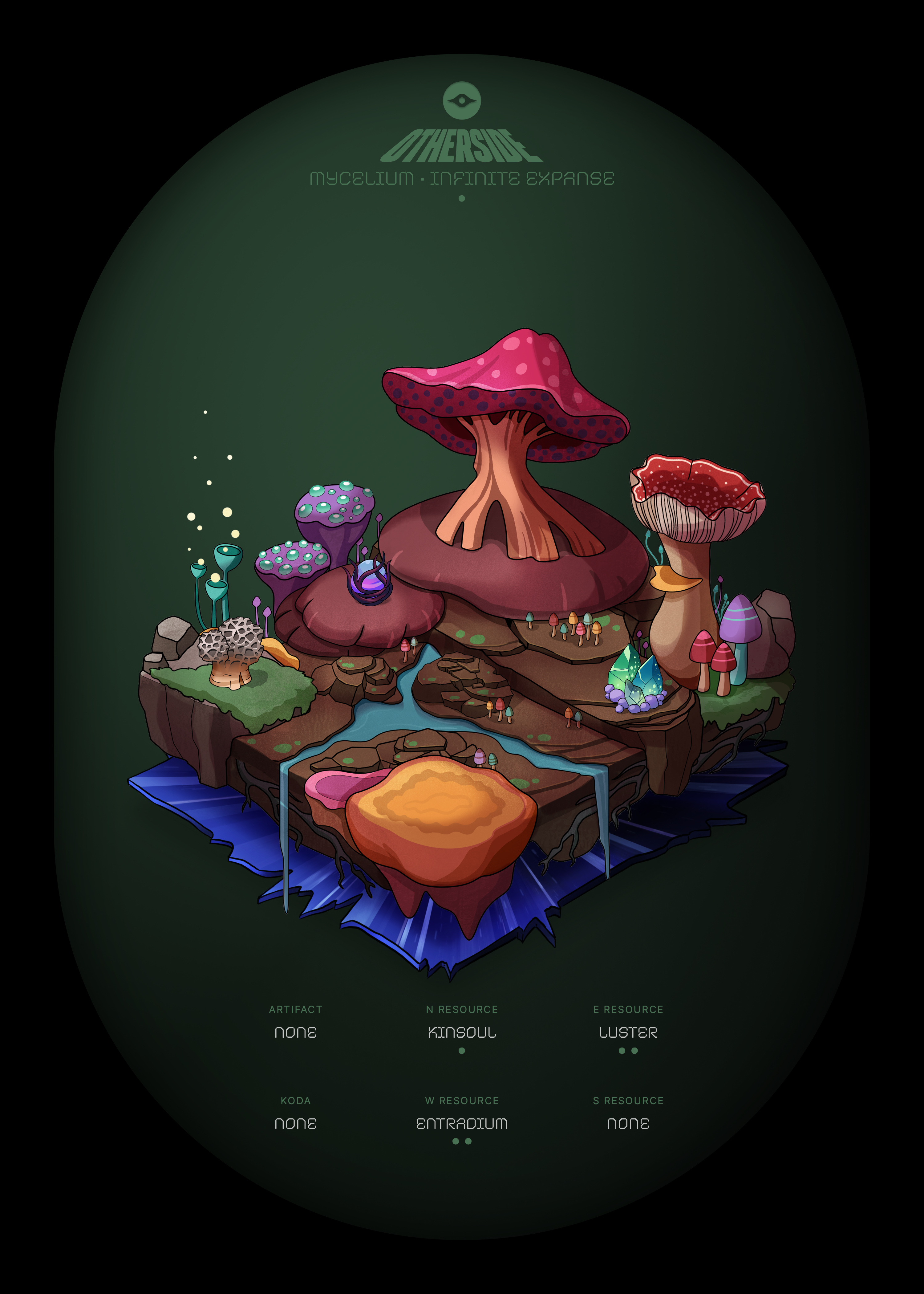 Otherdeed #55806 — Mycelium