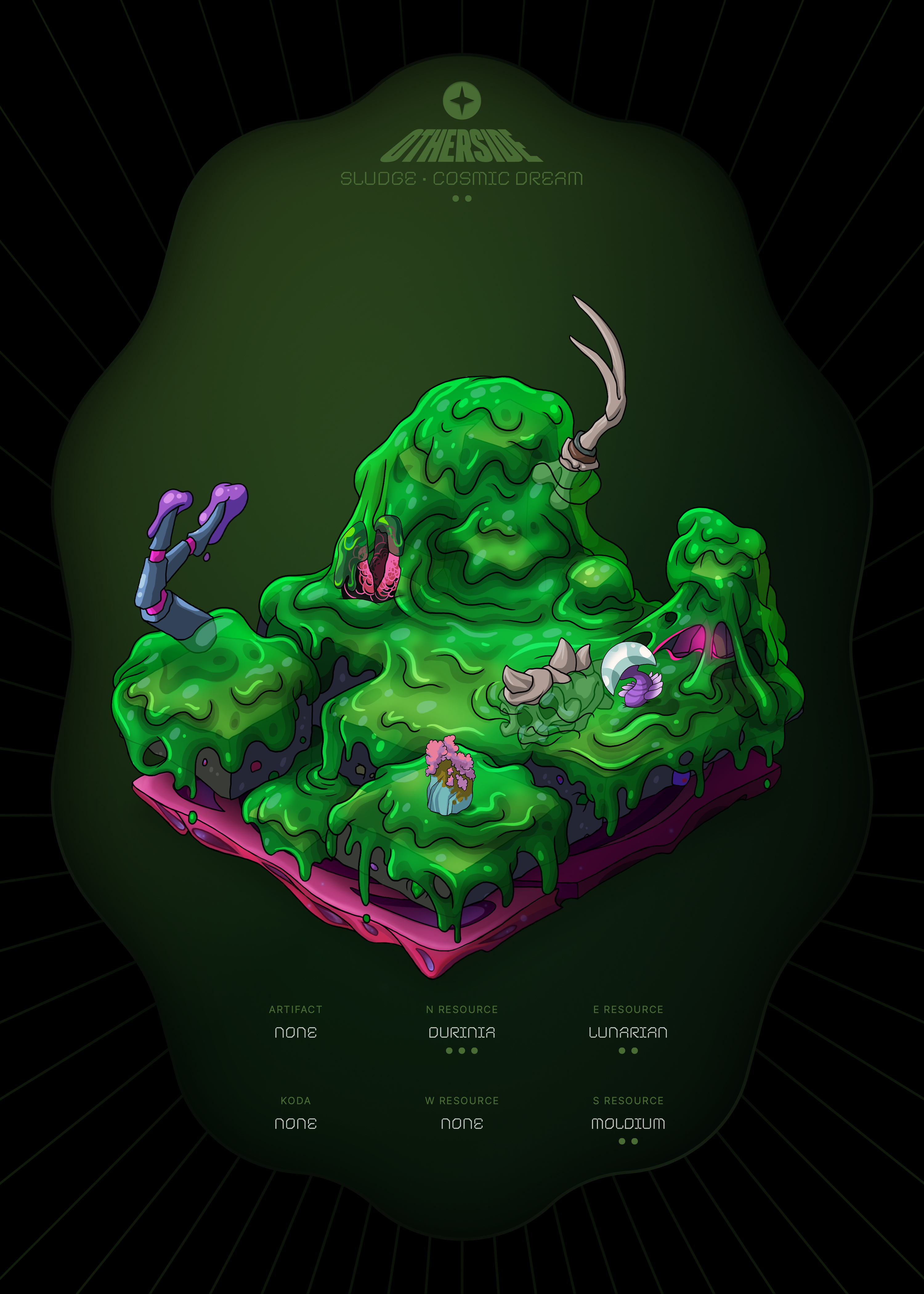 Otherdeed #99800 — Sludge
