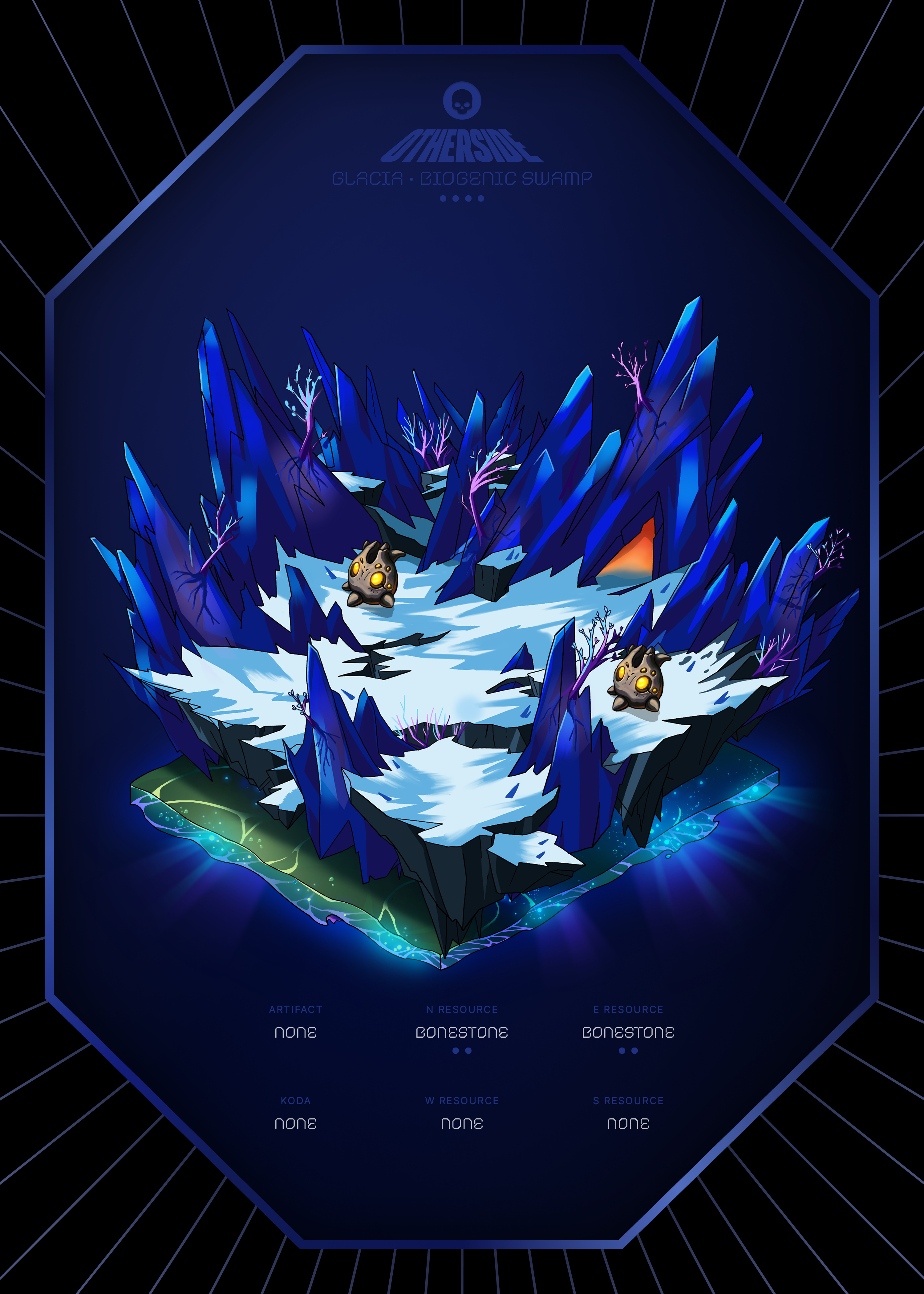 Otherdeed #3420 — Glacia