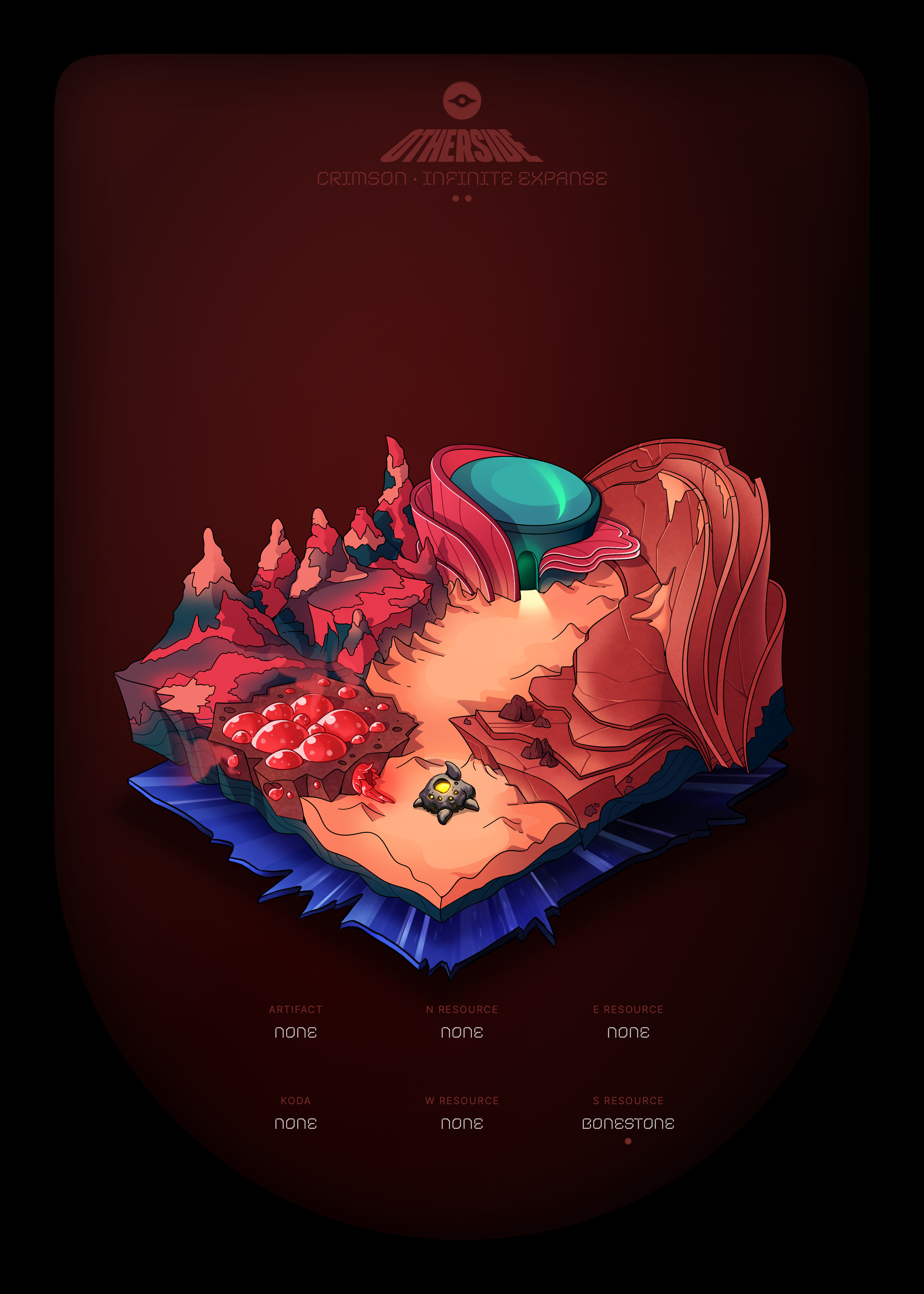 Otherdeed #43679 — Crimson
