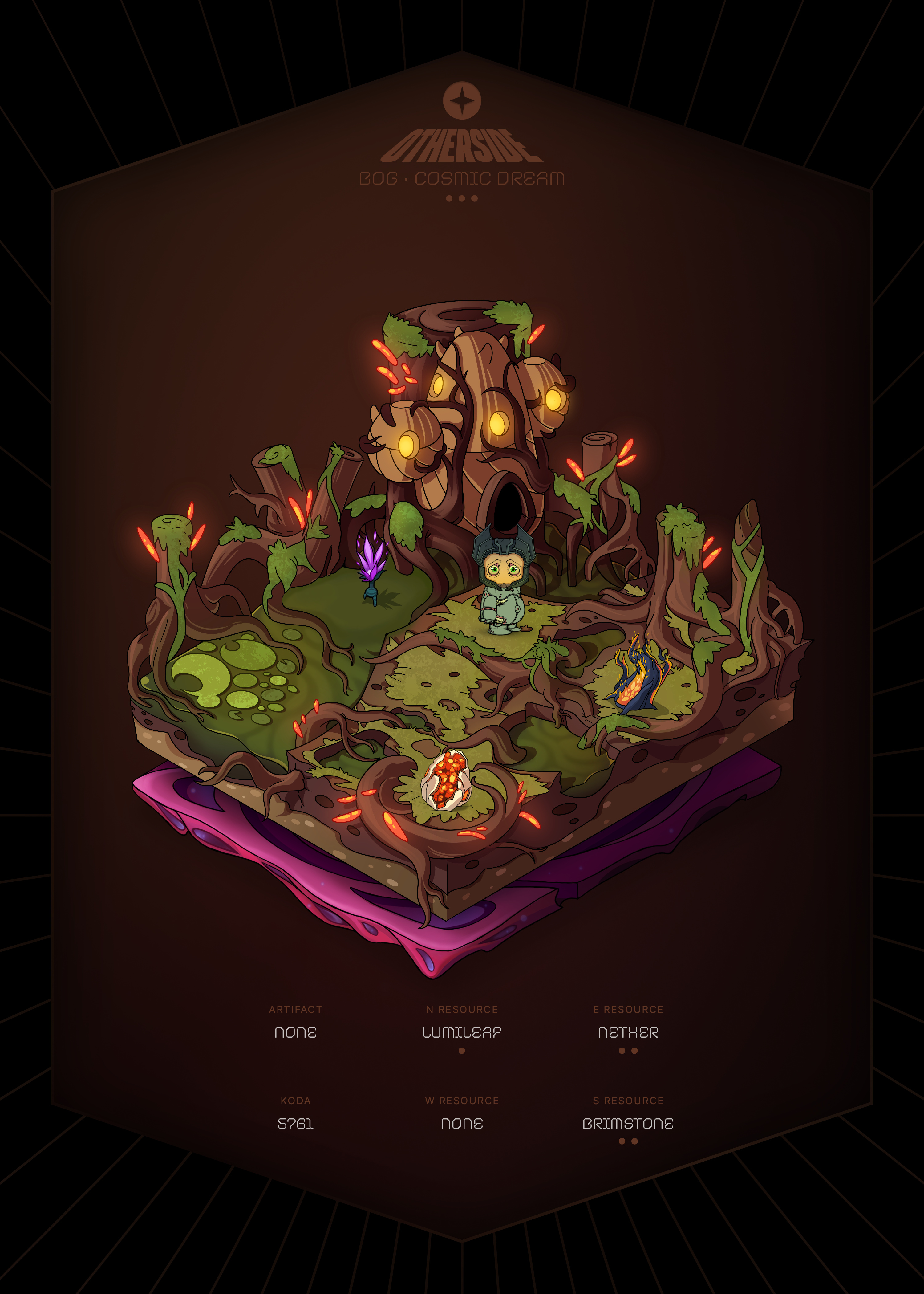 Otherdeed #90996 — Bog