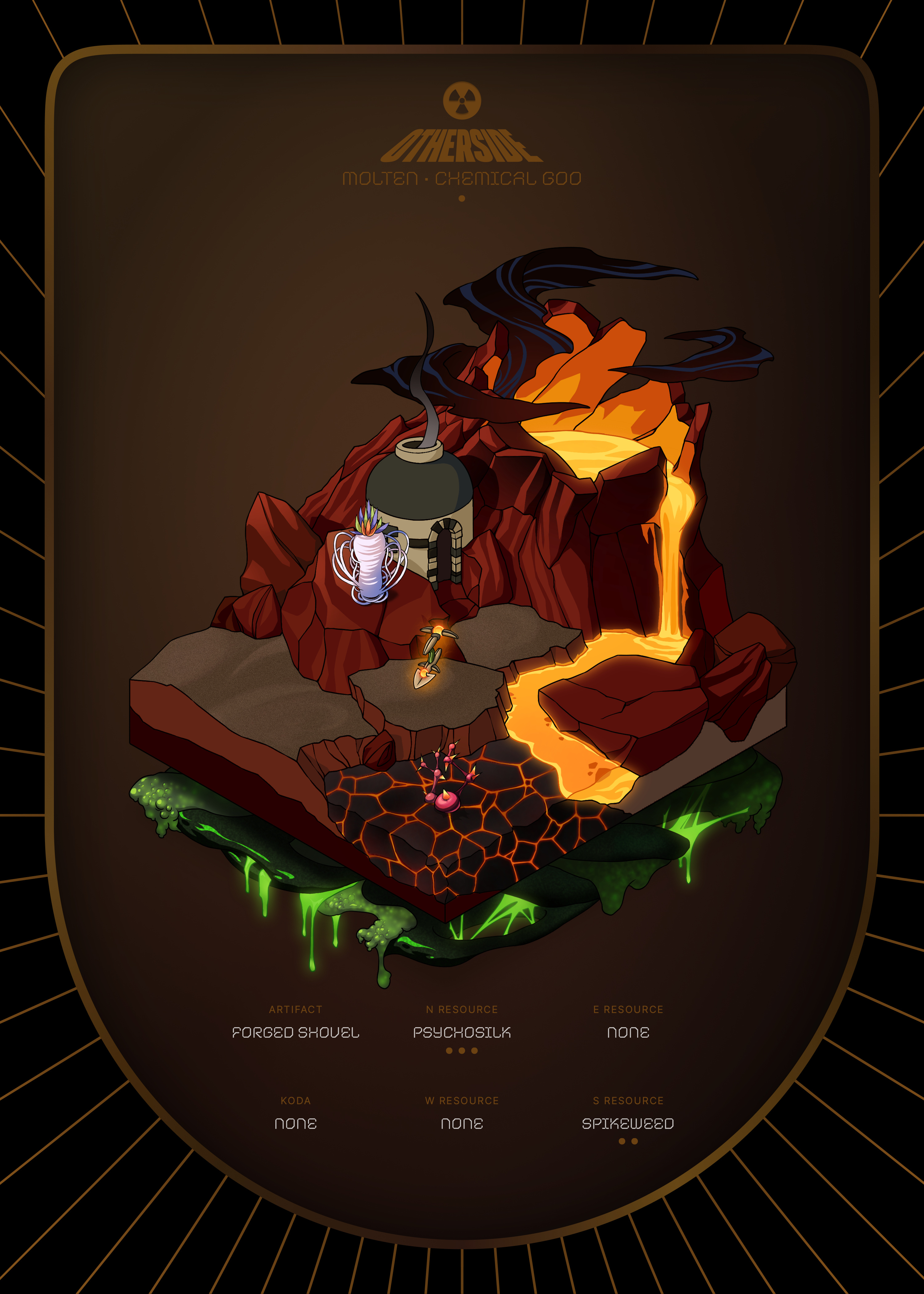 Otherdeed #27829 — Molten
