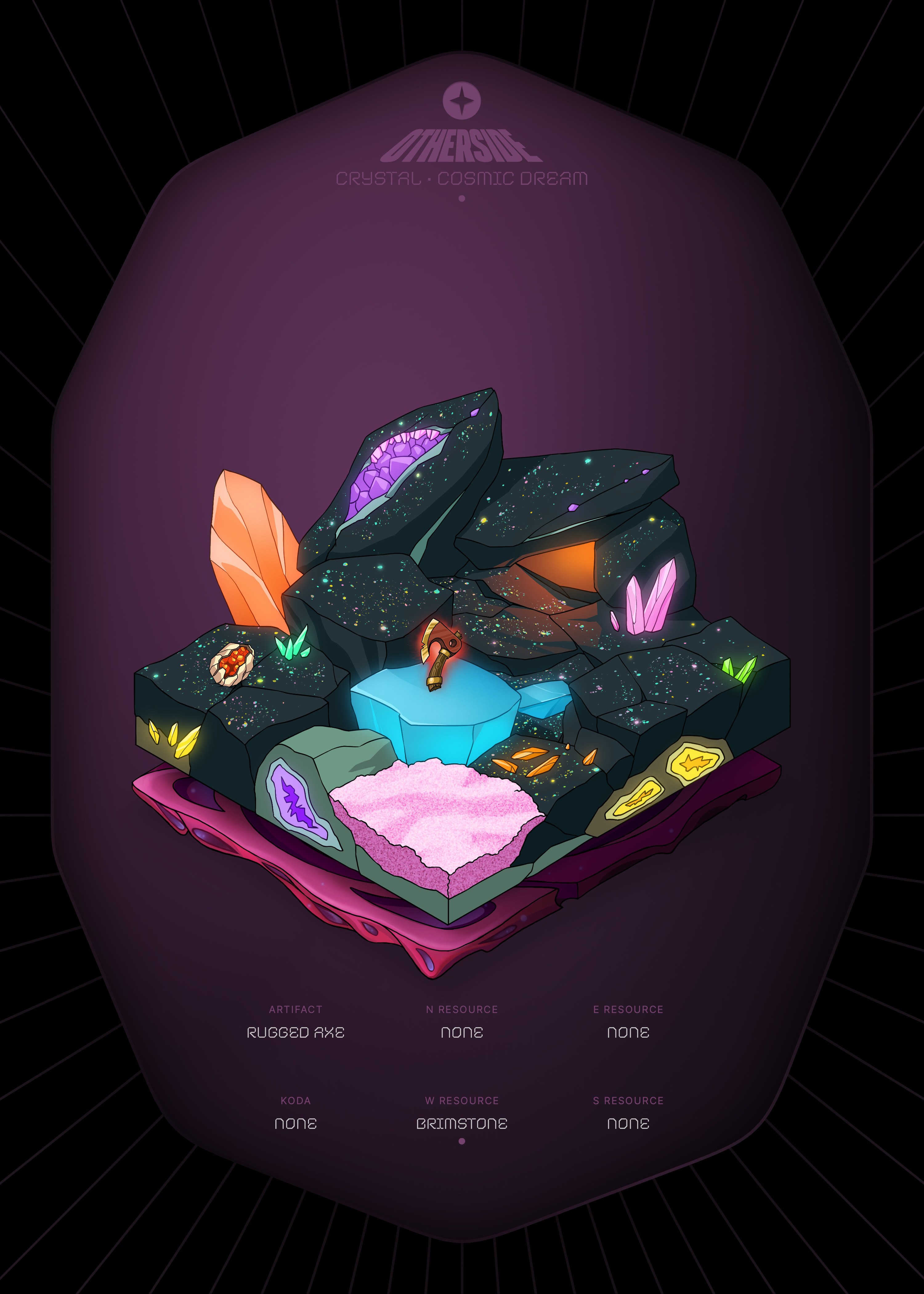 Otherdeed #36474 — Crystal