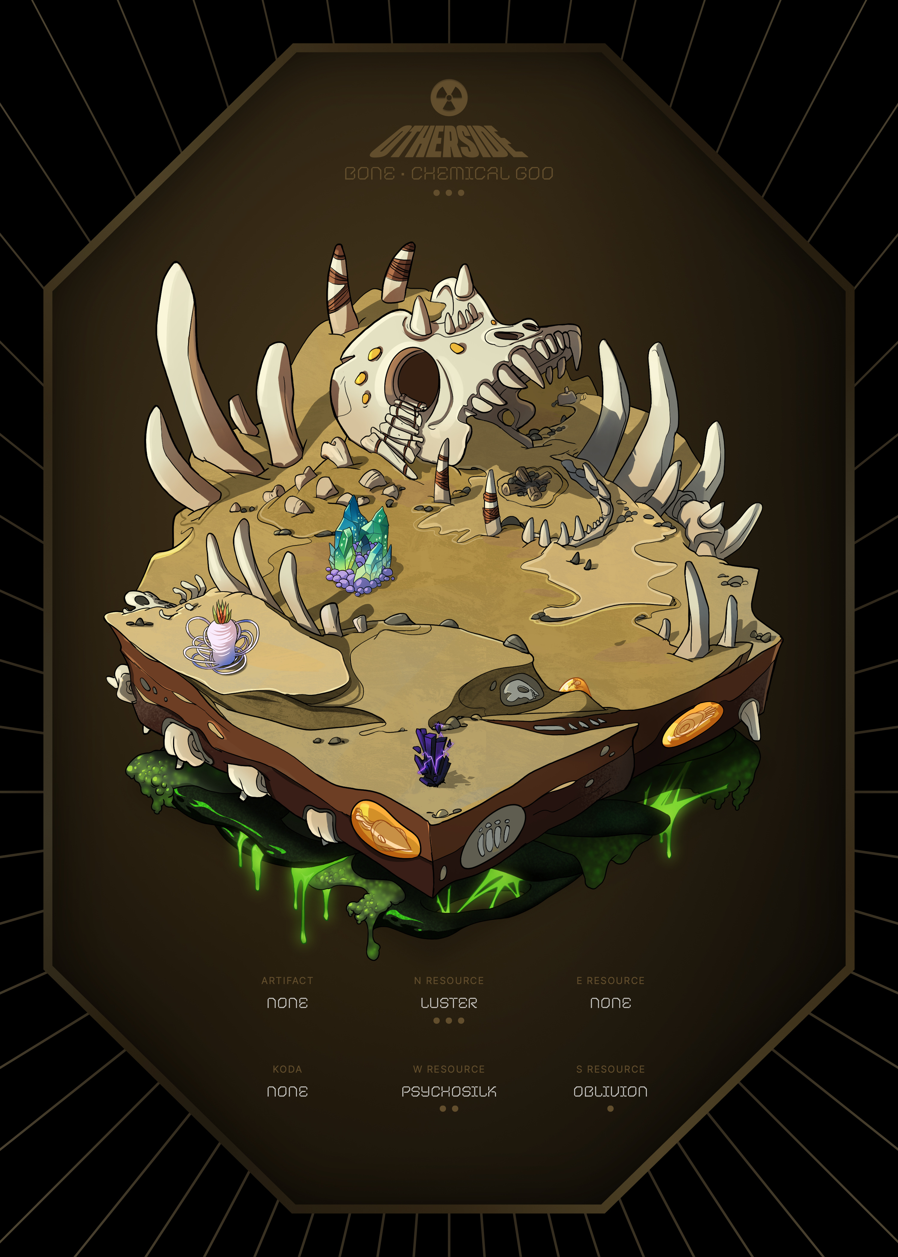 Otherdeed #15430 — Bone
