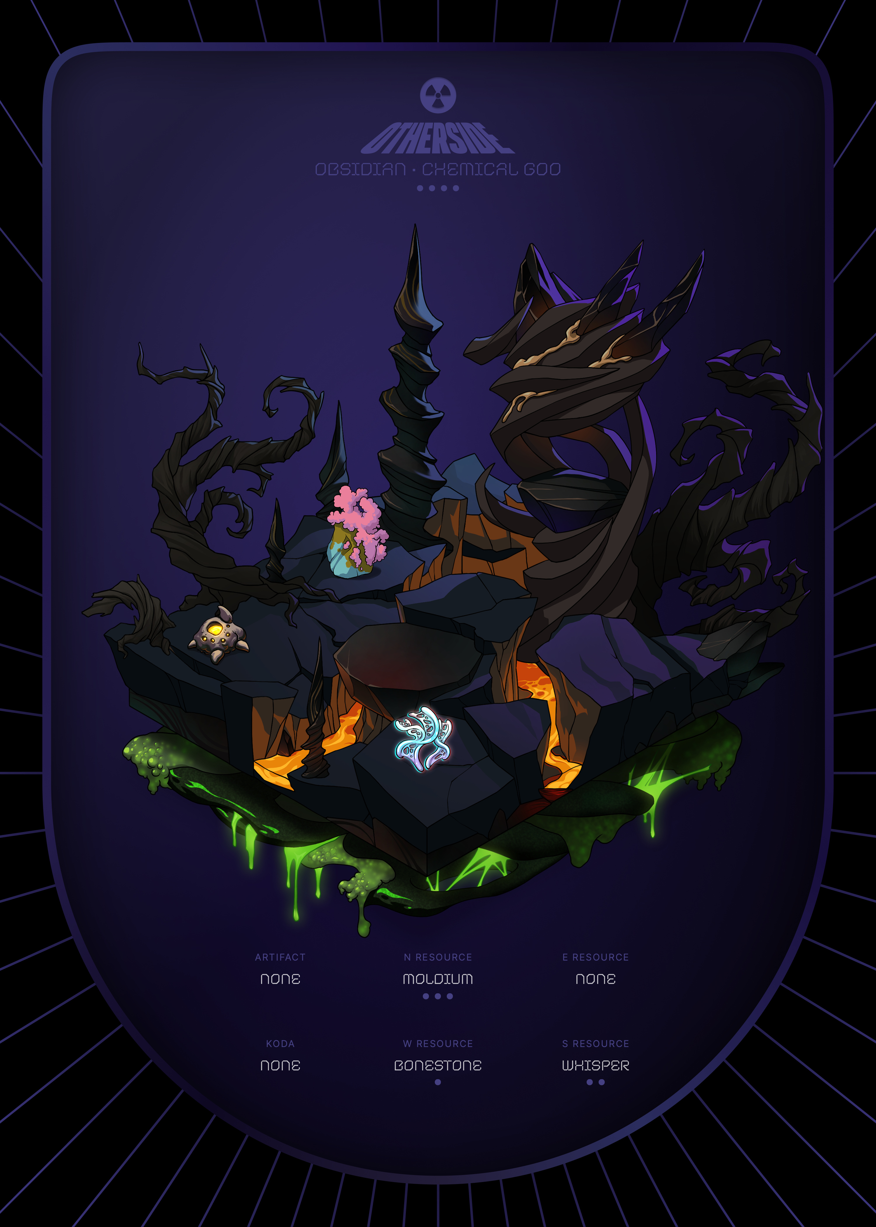Otherdeed #24517 — Obsidian