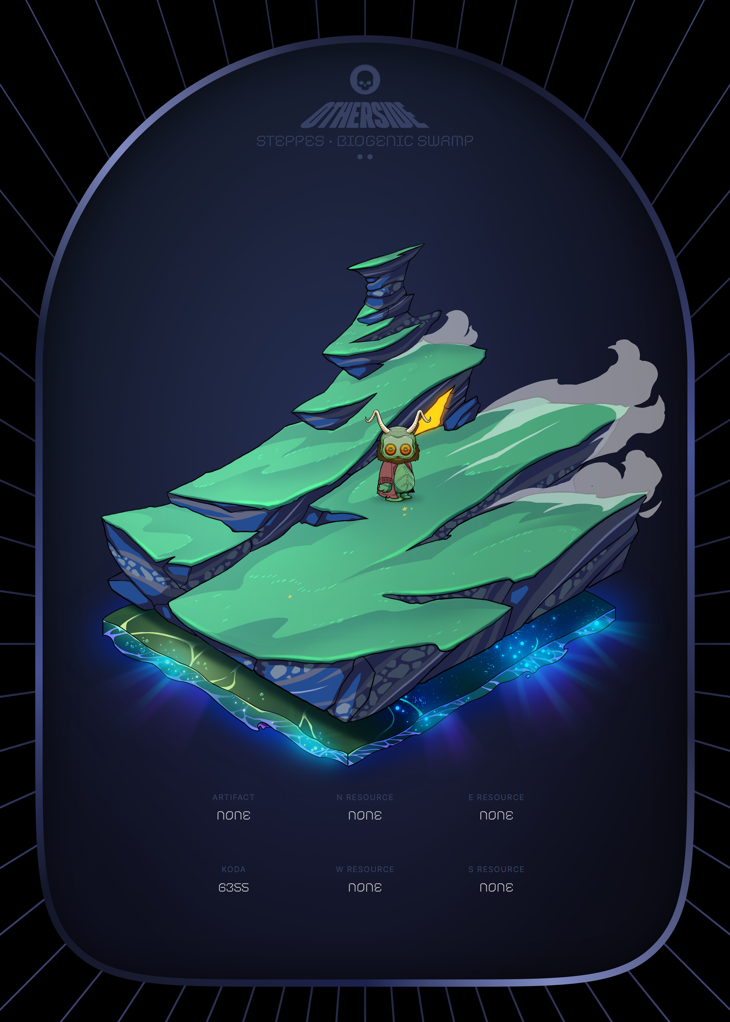 Otherdeed #6863 — Steppes