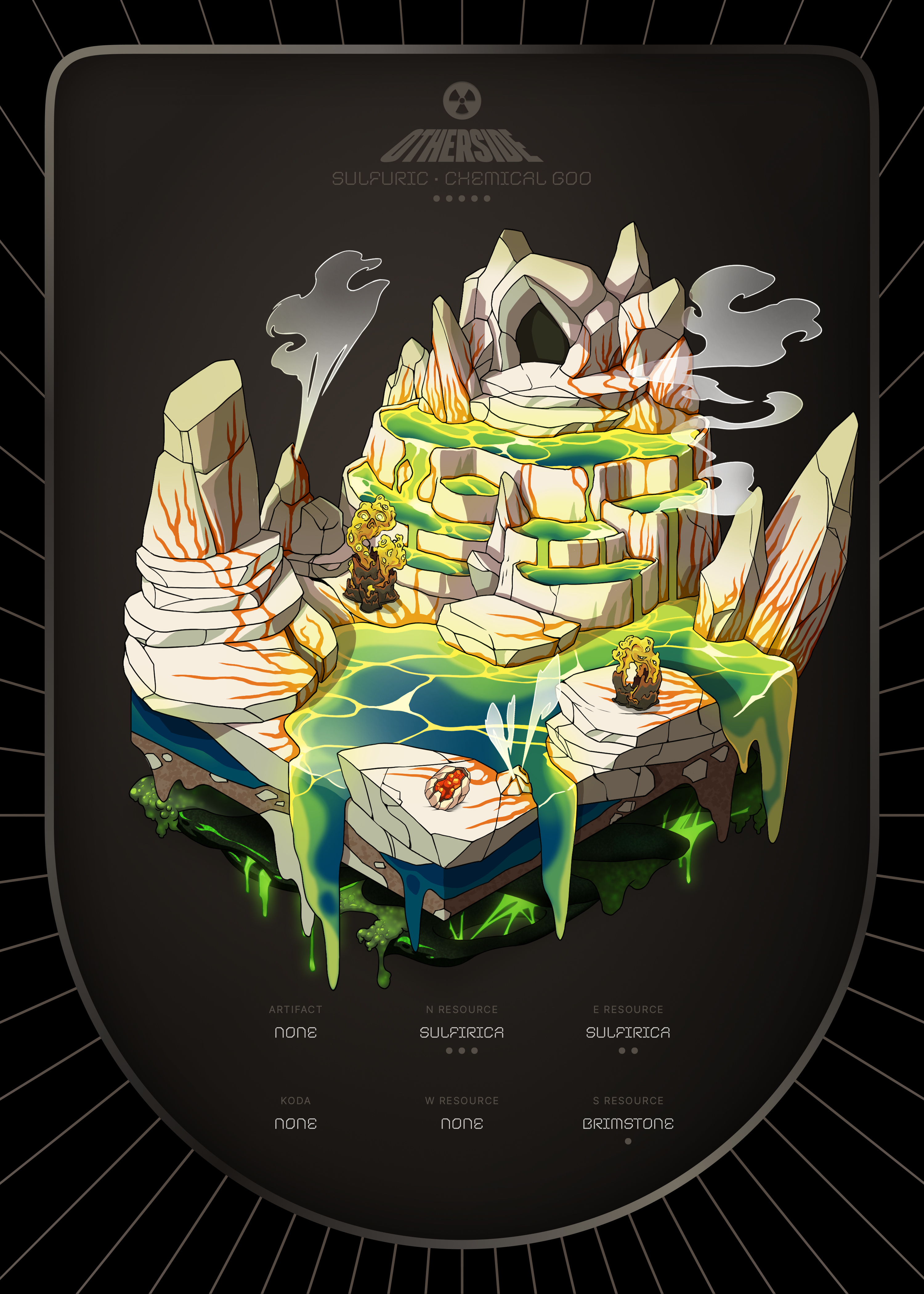 Otherdeed #13091 — Sulfuric