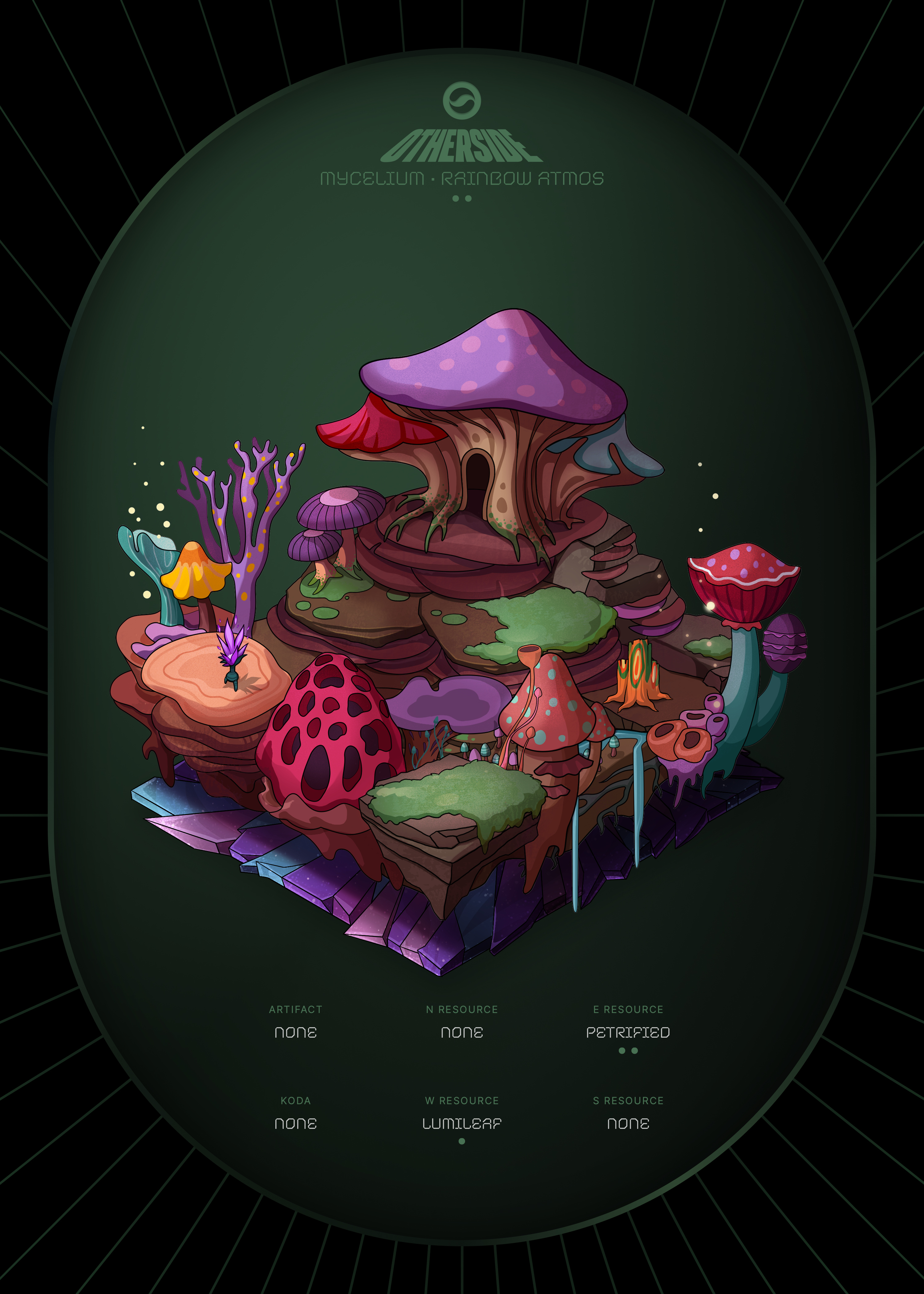 Otherdeed #69953 — Mycelium