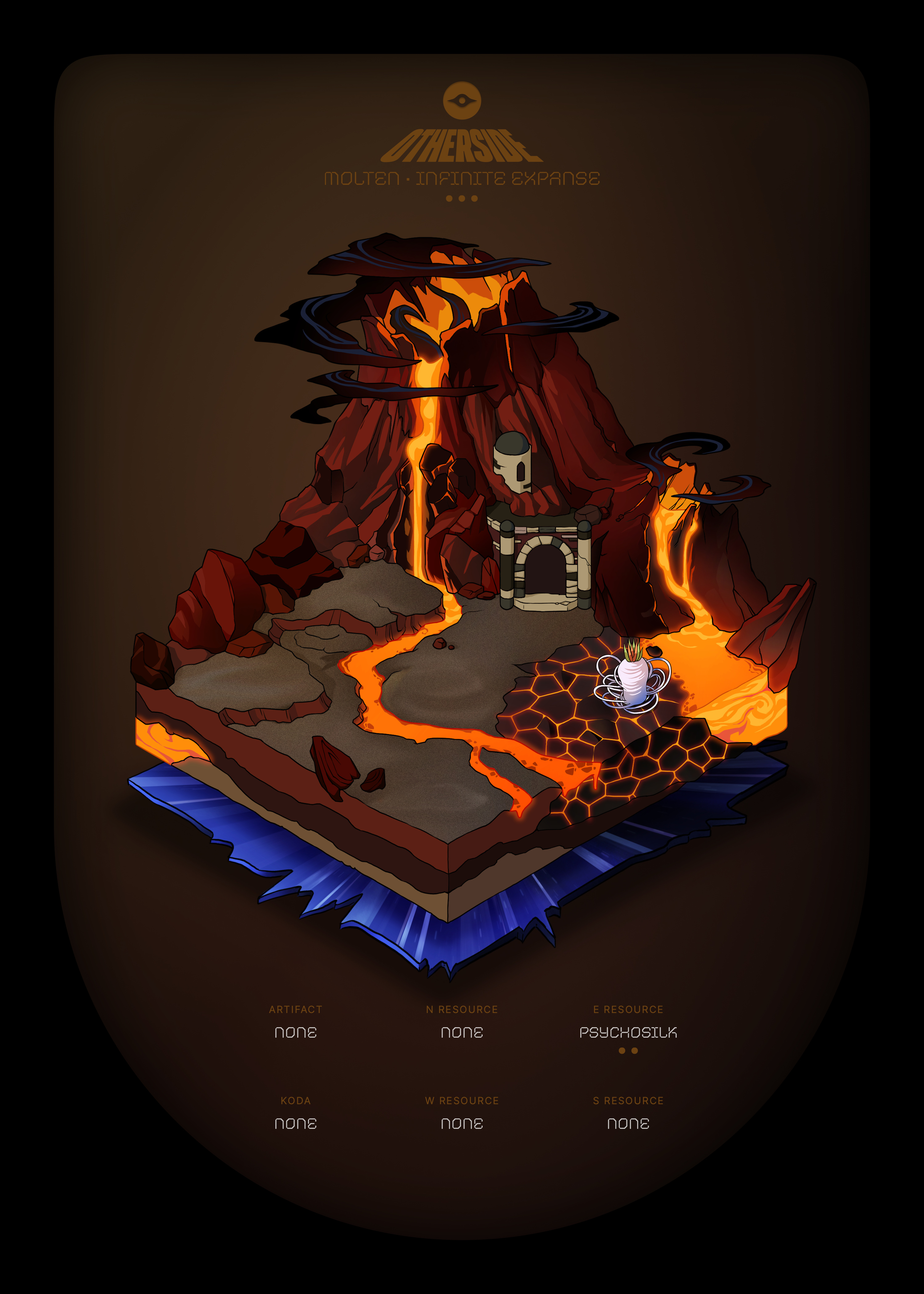 Otherdeed #40515 — Molten